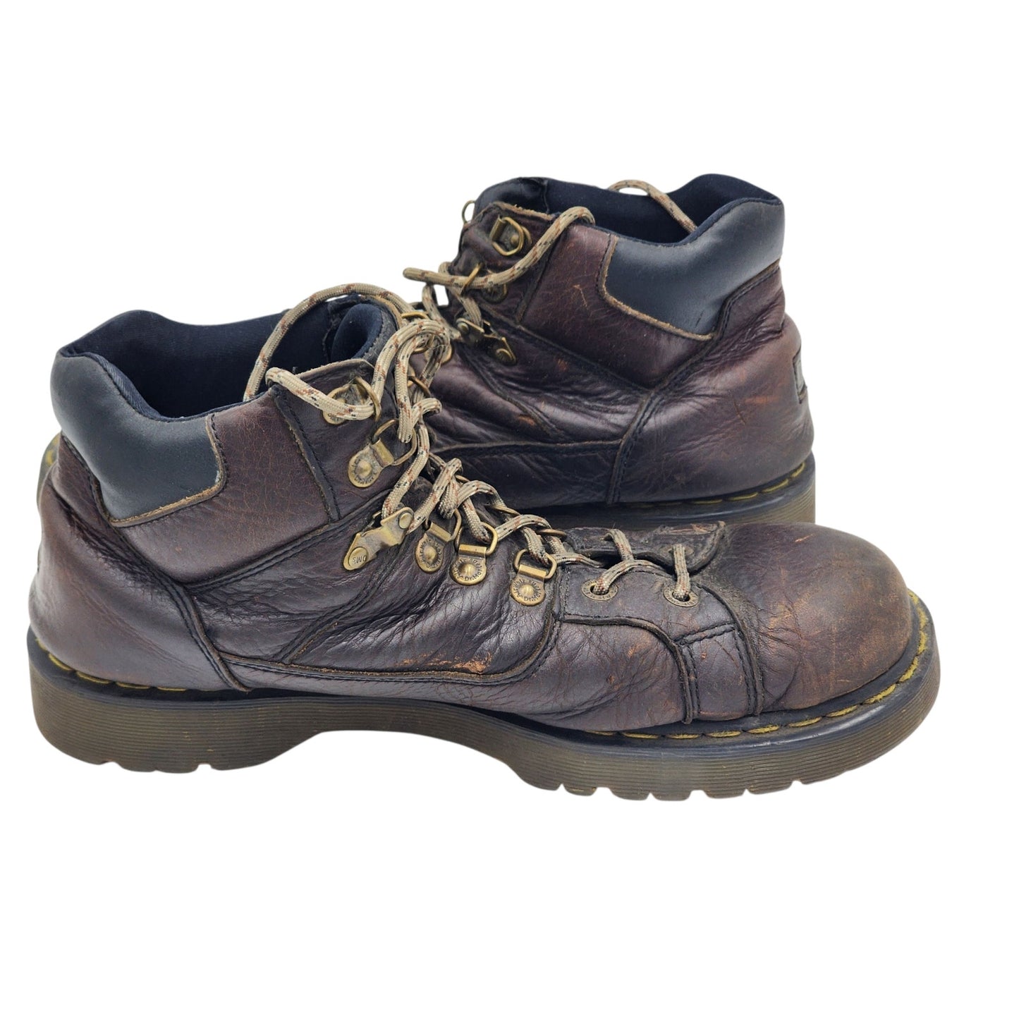 Dr Martens Boots Men 13 Steel Toe Leather Work Oil Resistant Hiking Combat 11302