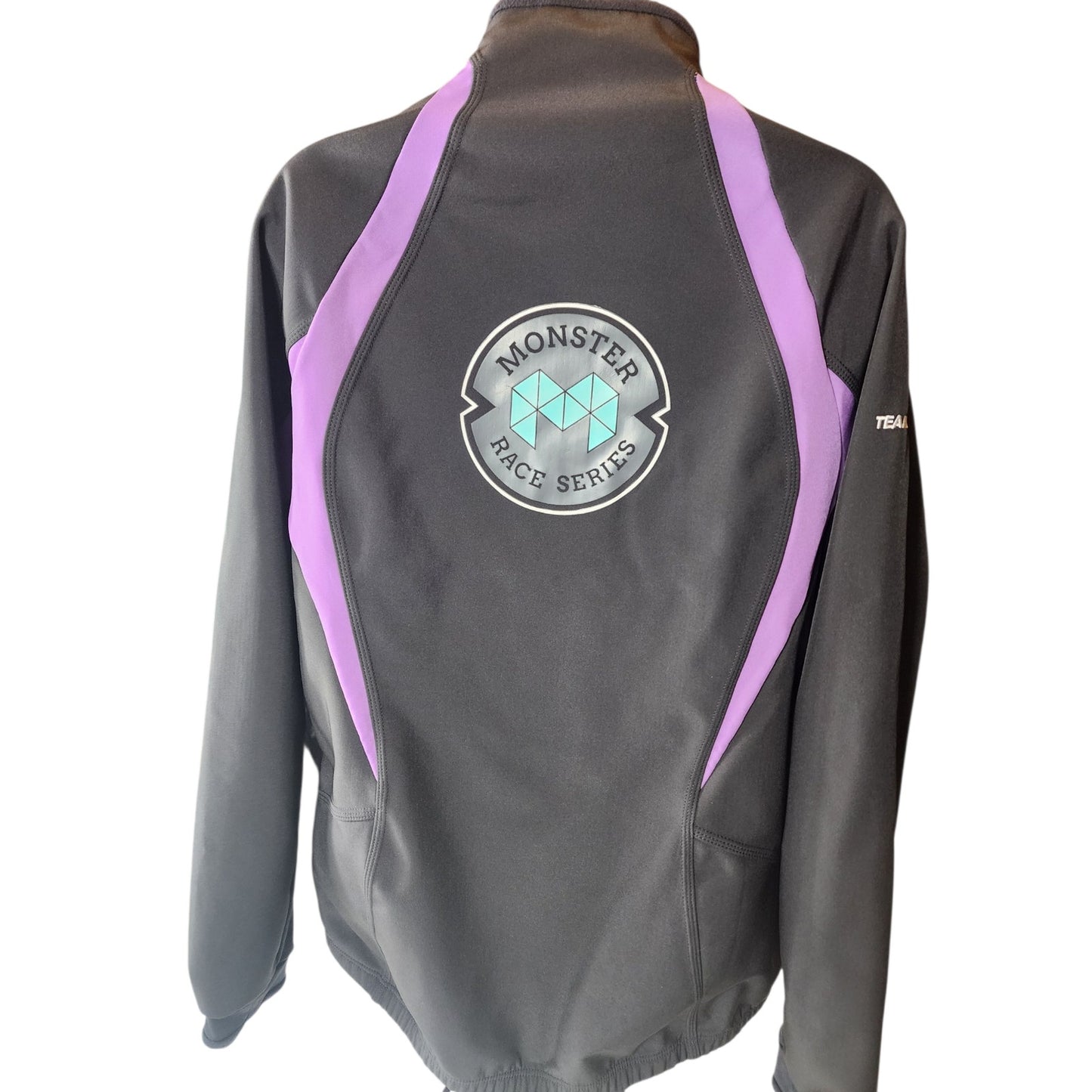 Team Ortho Jacket Womens Large Race Softshell Running Windbreaker Marathon
