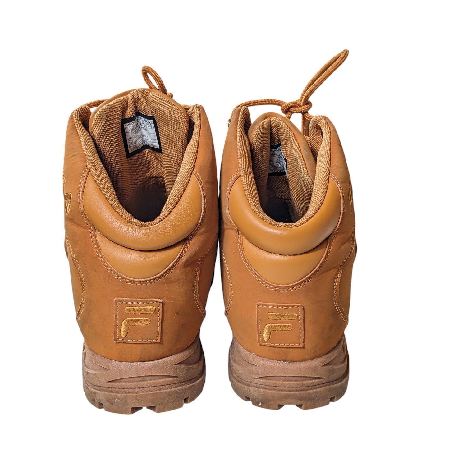 Fila Boots Mens 10.5 Diviner Combat Work Shoes Synthetic Lace Up Hiking 1HM00556