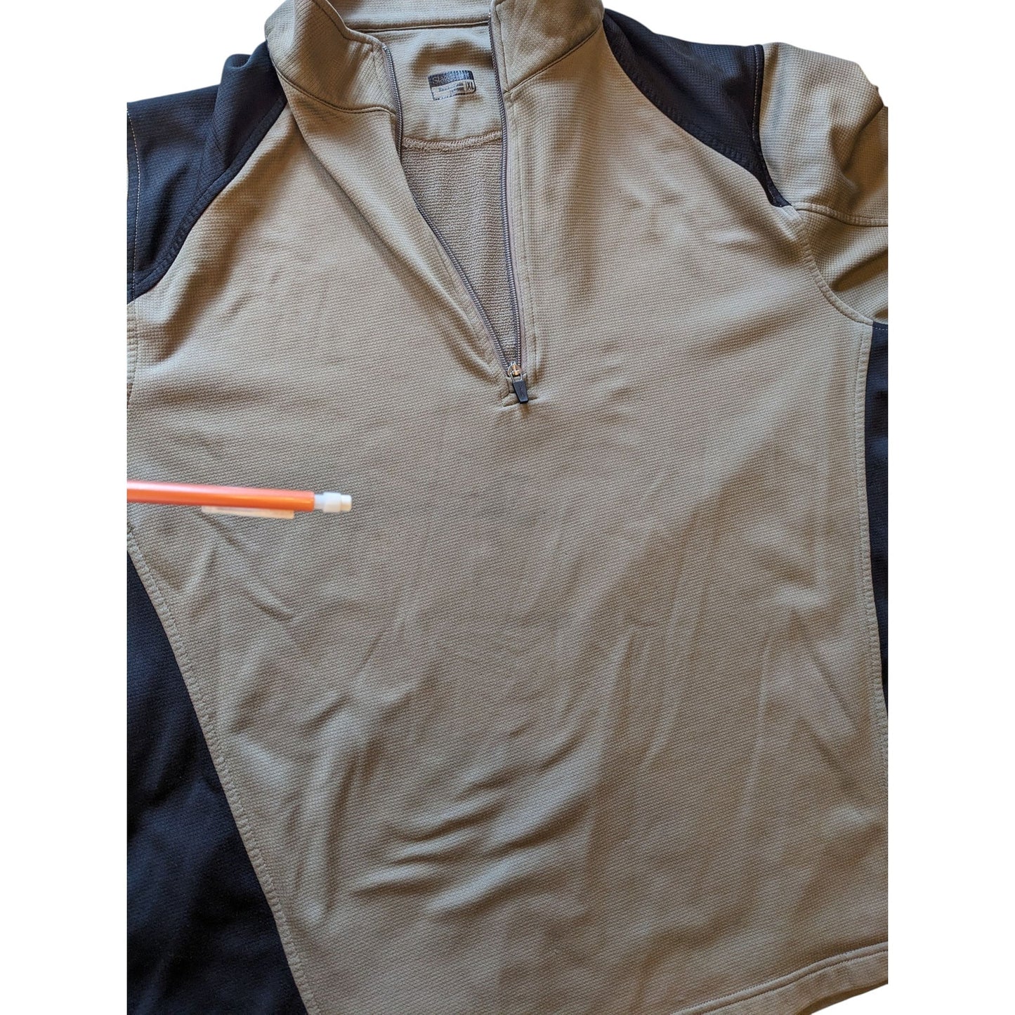 Slazenger Golf Shirt Pullover Men XL 1/4 Zip Long Sleeve Athletic Activewear Top
