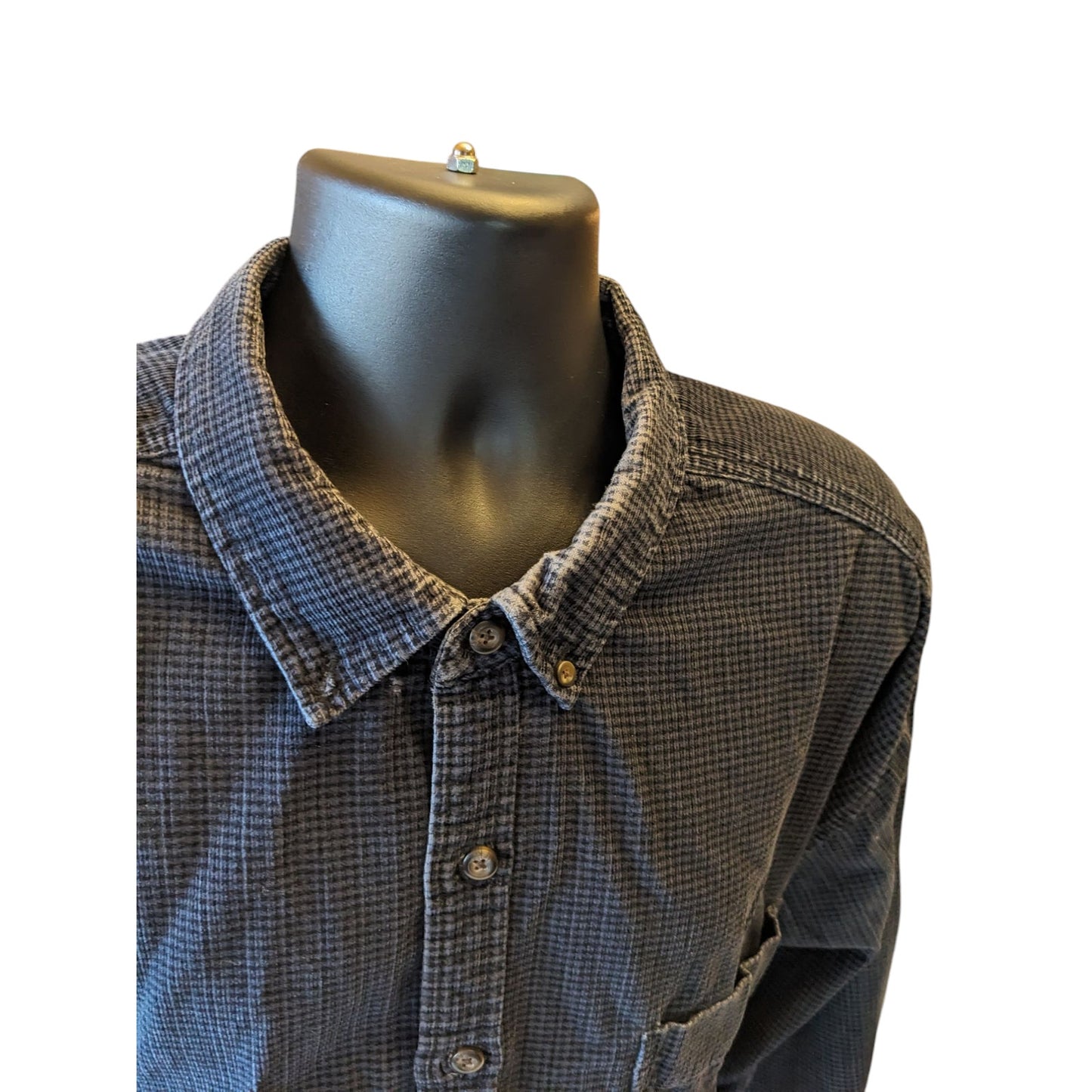 Eddie Bauer Flannel Shirt Men 3XLT Button Long Sleeve Casual Workwear Lumberjack