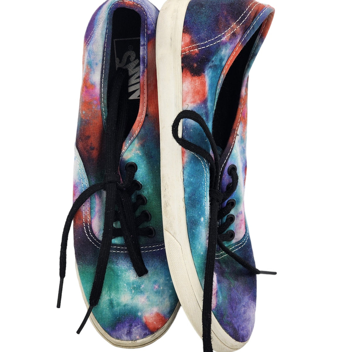 Vans Shoes Mens 7.5 Womens 9 Off Wall Galaxy Tie Dye Sneakers Low Top Skateboard