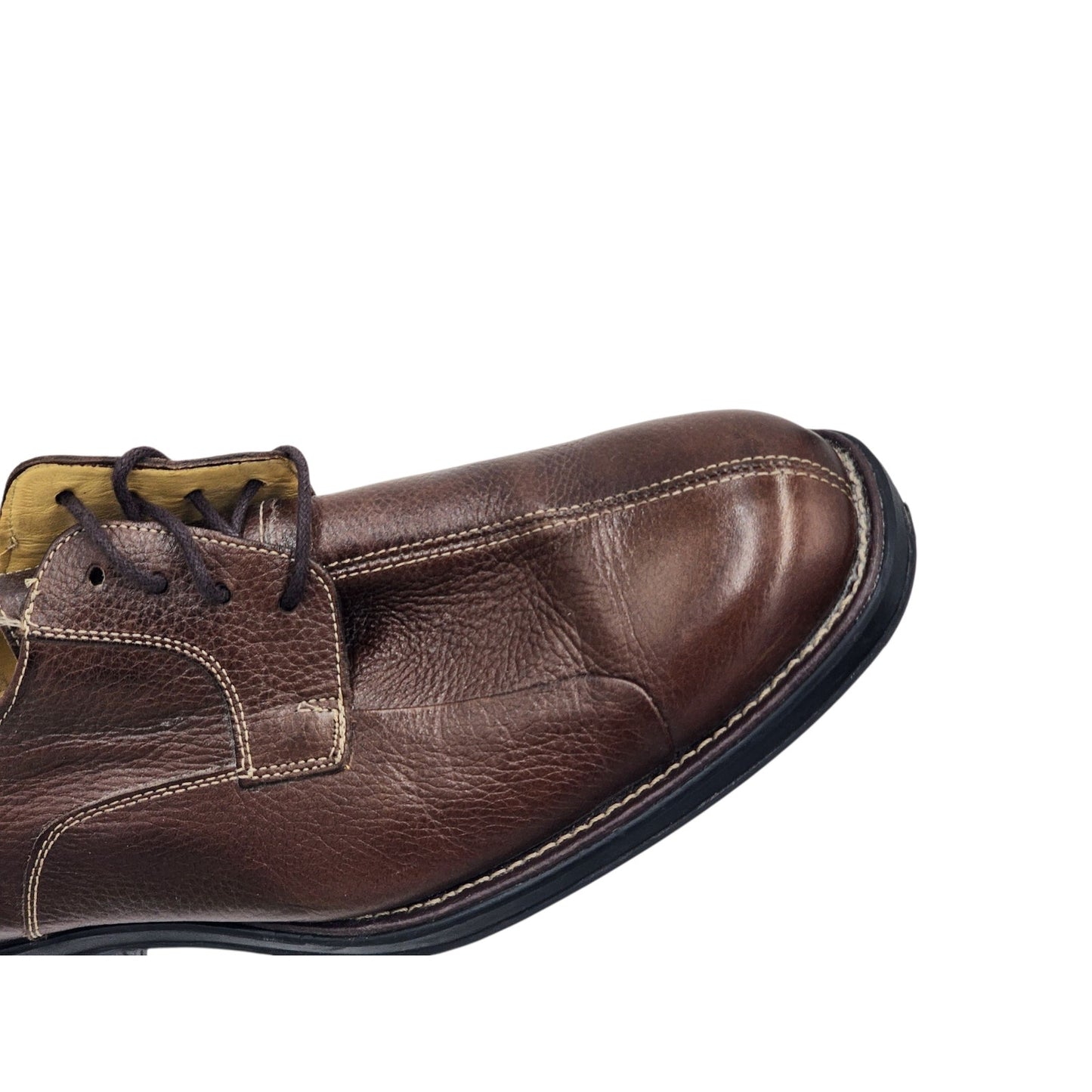 Belvedere Dress Shoes Men 11 EEE Studio Bay Bridge Leather Oxford Brazil Lace Up