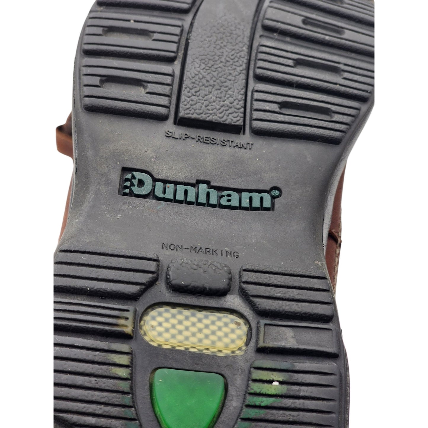 Dunham Shoes Men 8 Leather Slip Resistant Strap Comfort Winslow Hook Loop 8009SB