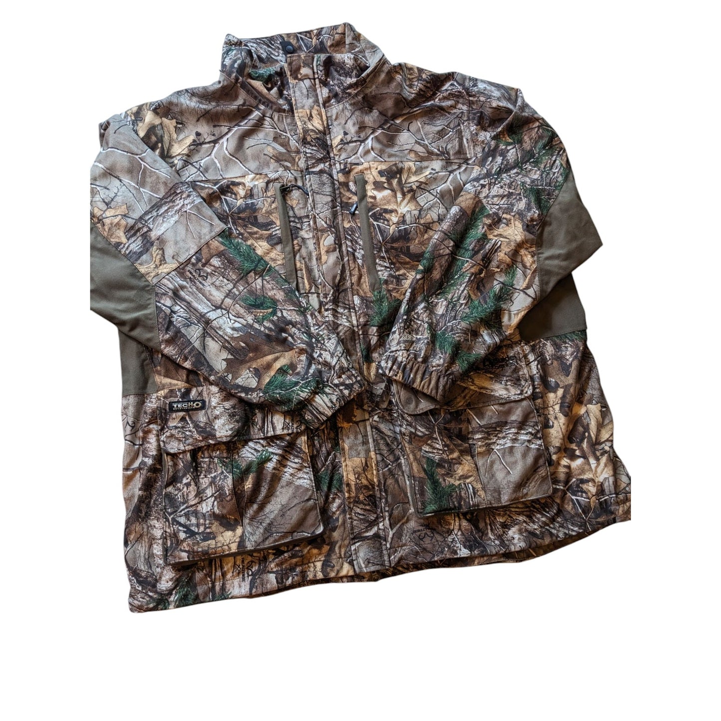 Gander Mountain Guide Series Tech H2O Jacket Mens 3XLT Camo Hunting Realtree