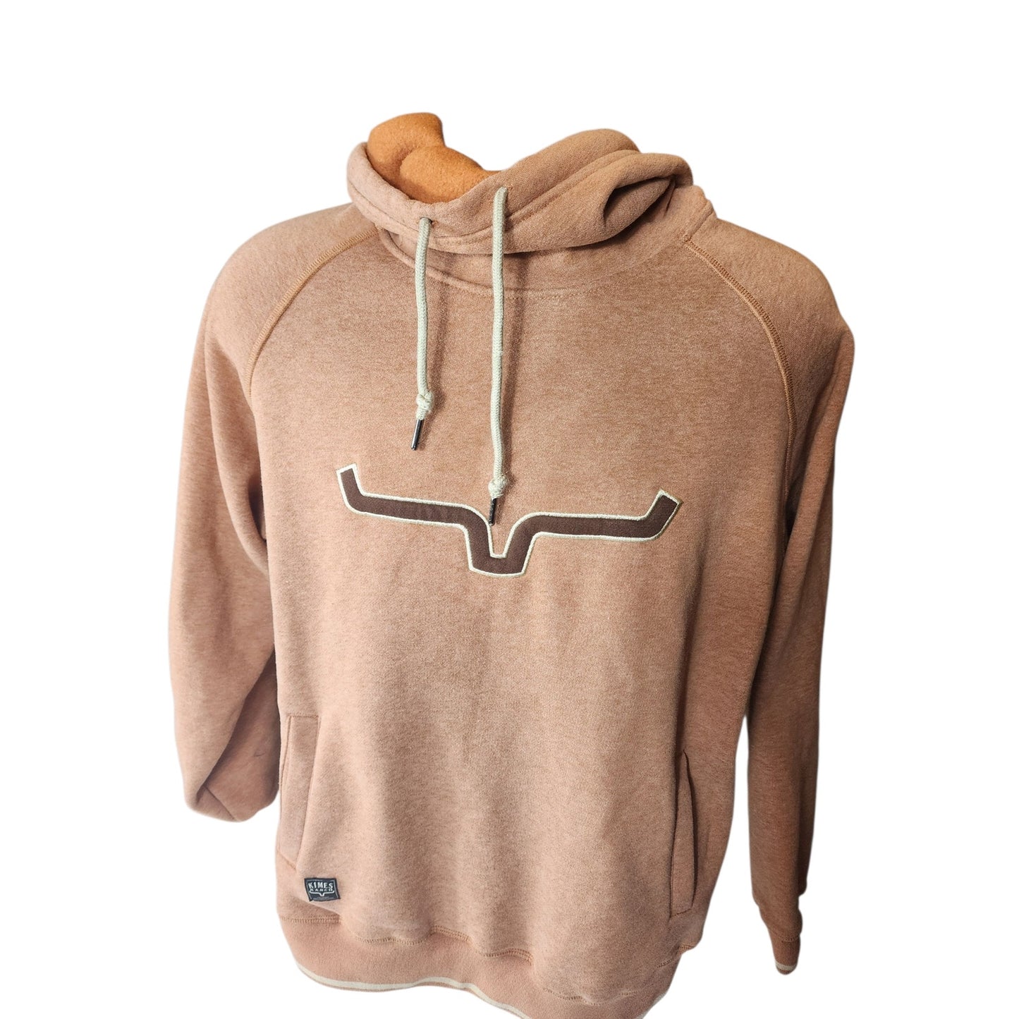 Kimes Ranch Hoodie Medium Sweatshirt Western Longhorn Pullover Ranch Kangaroo