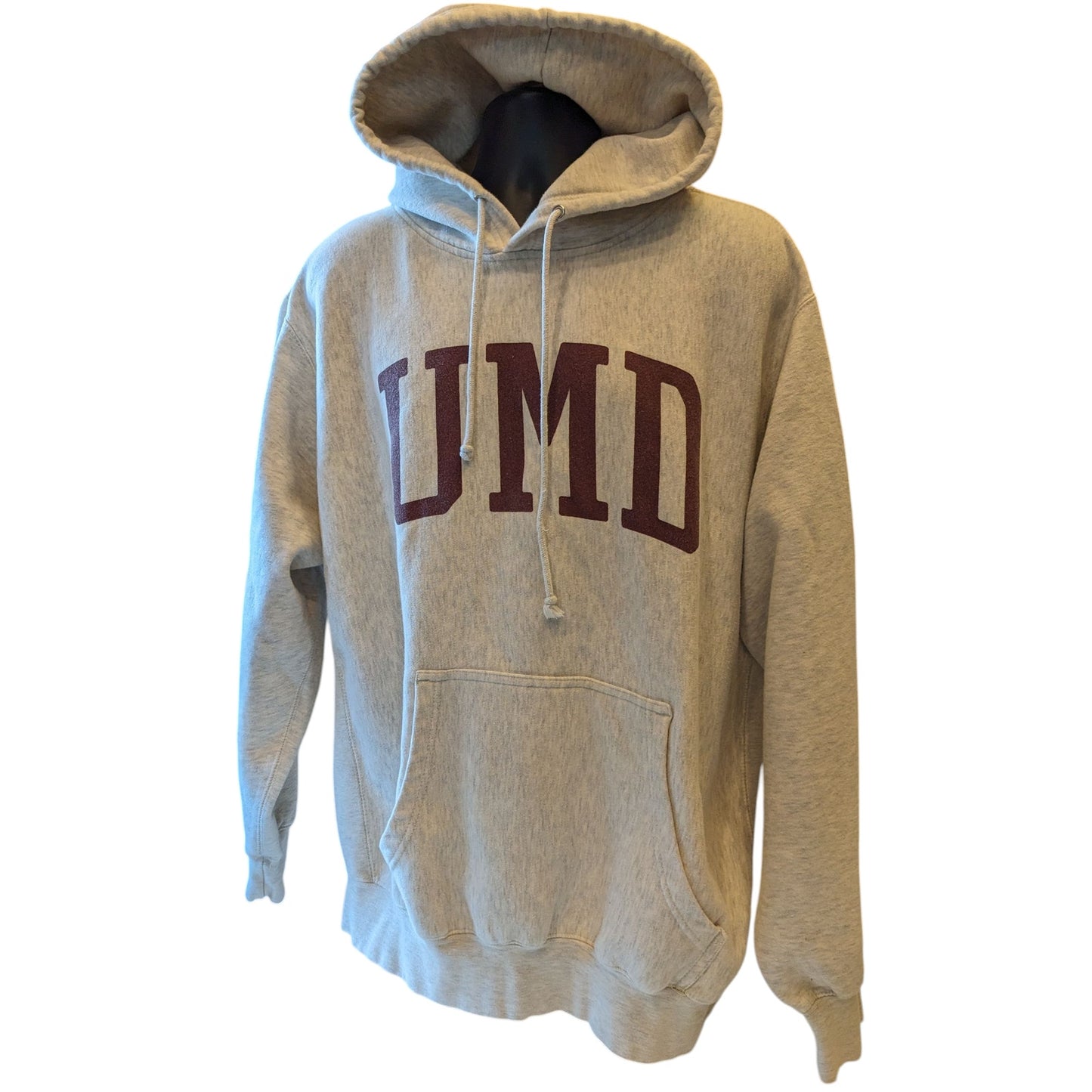 MV Sport Pro-Weave Hoodie Men XL Gray UMD University Pullover Sweatshirt College
