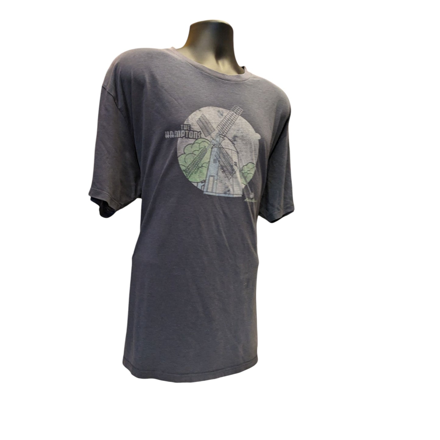 Eddie Bauer Graphic Tee Mens 2XL Hamptons Windmill T Shirt Vintage Classic Fit
