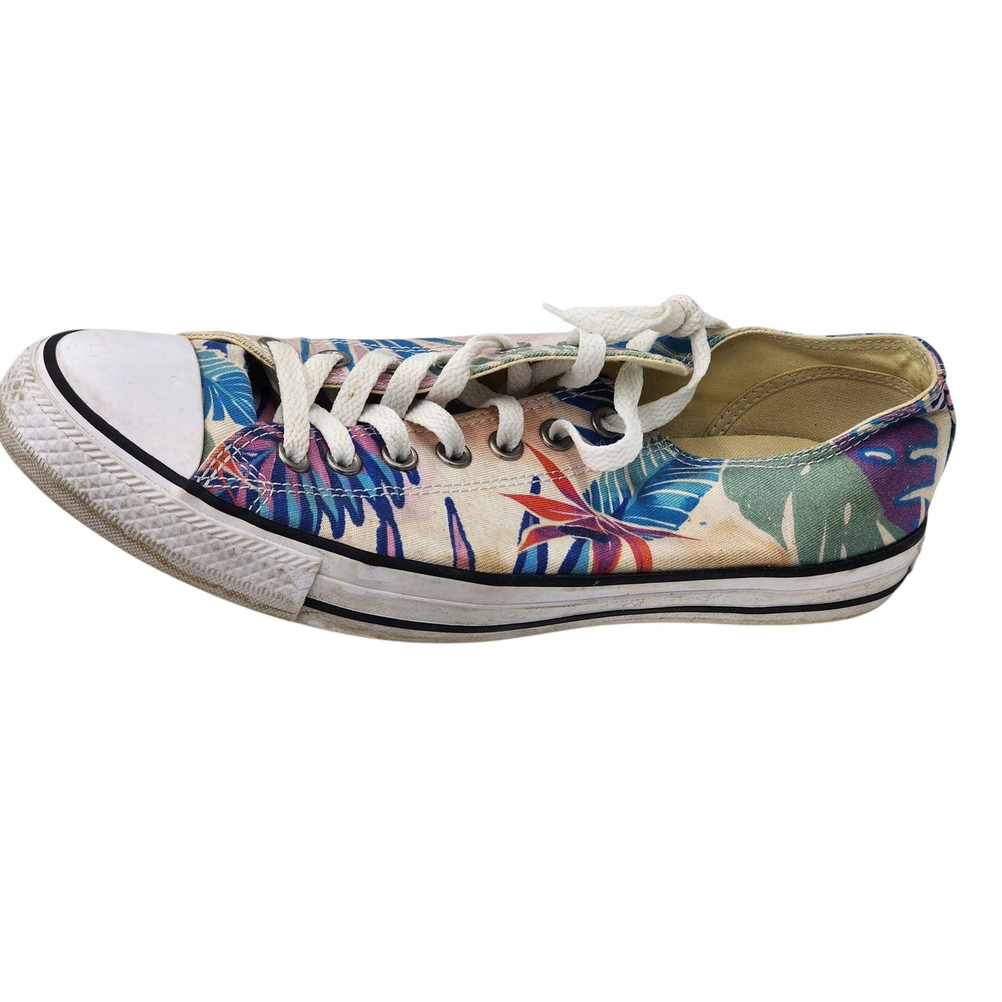 Converse All Star Shoes Tropical Low Tops Unisex Men 10 Women 12 Sneakers Kicks