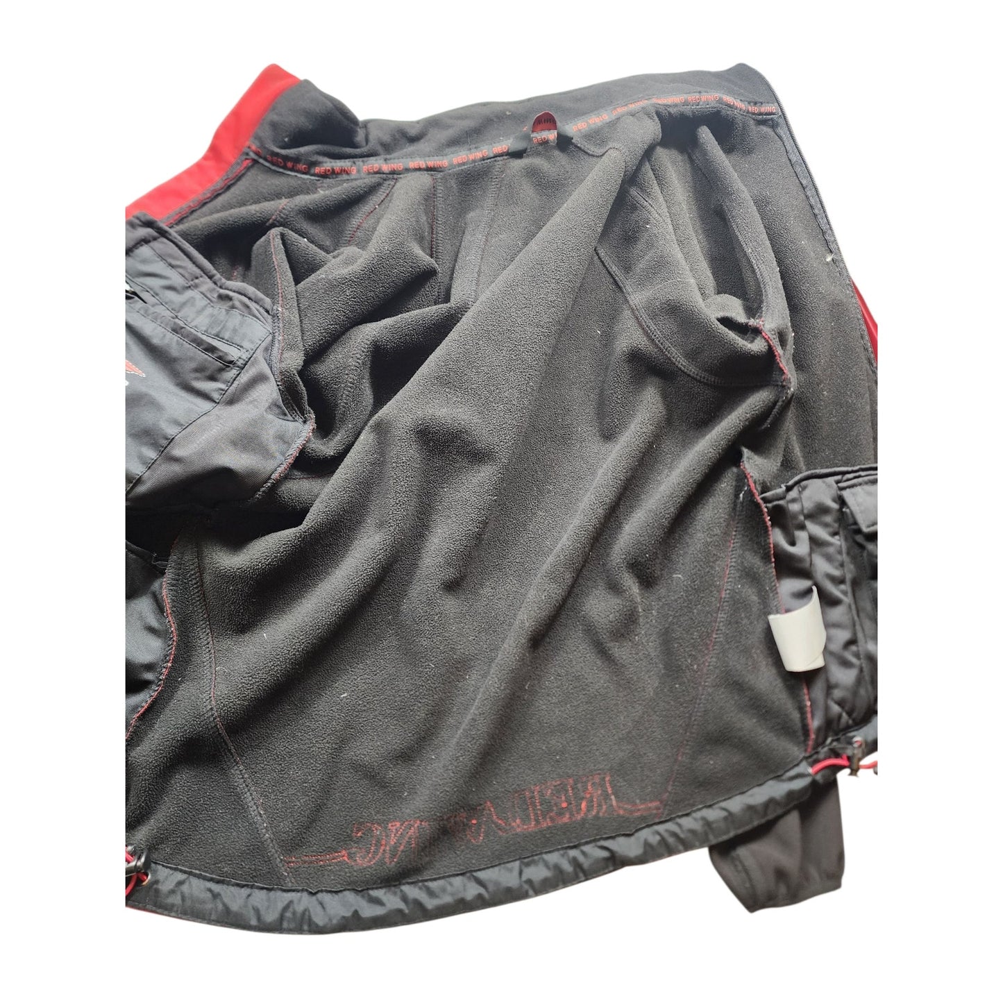 Red Wing Soft Shell Jacket Men Small Waterproof Windproof Workwear Fleece Lined