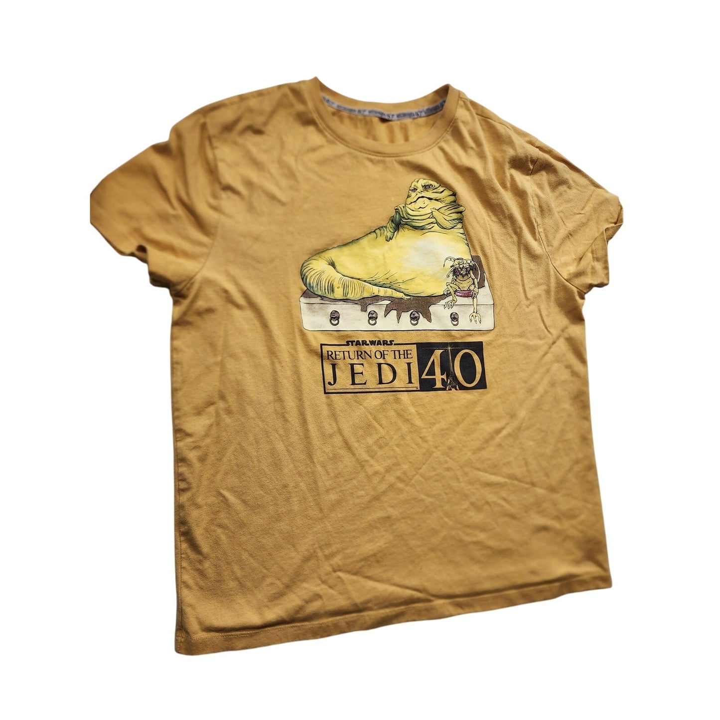 Star Wars Return of the Jedi 40th Anniversary T Shirt Medium Jabba Graphic Tee