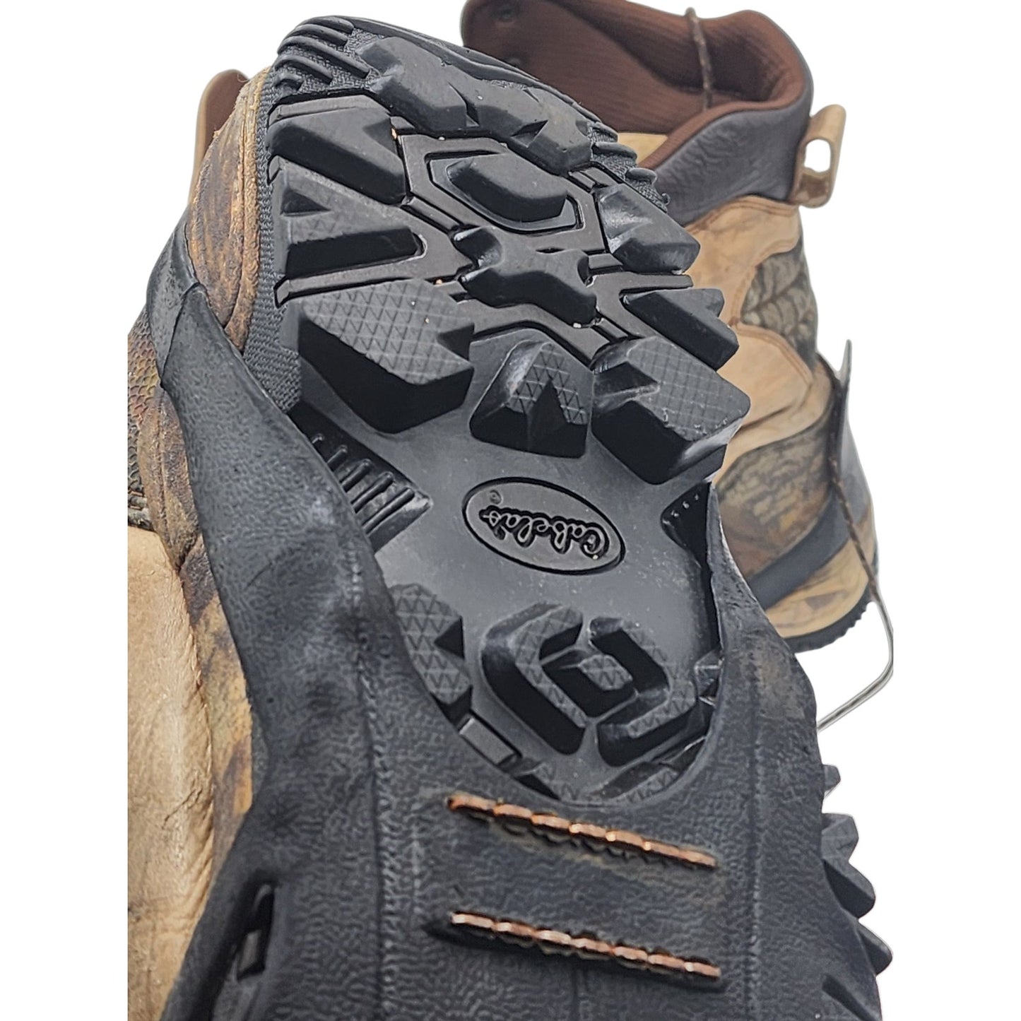Cabelas Dry Plus Hunting Boots Mens 12D Waterproof Thinsulate Camo 83-0667