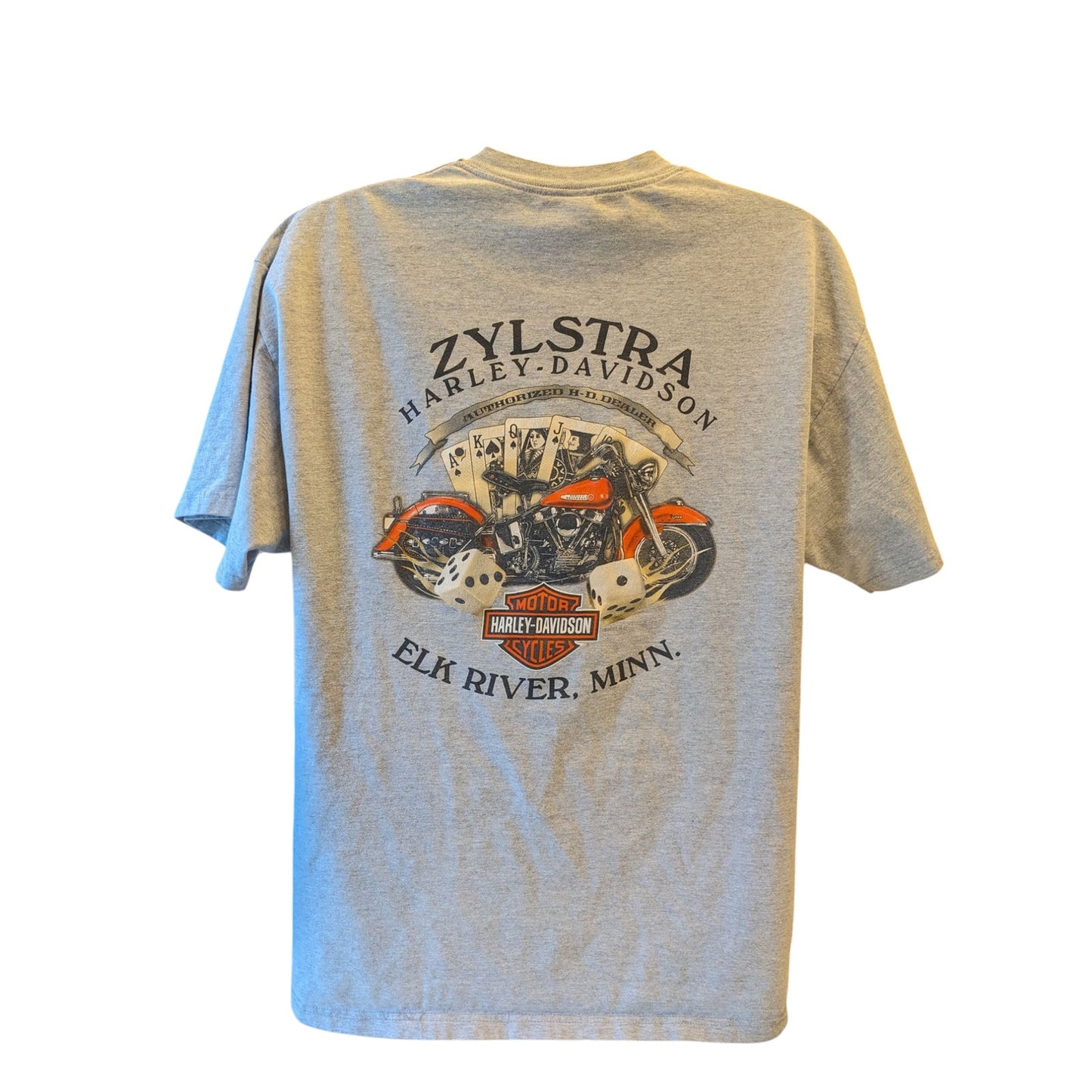 Harley Davidson T Shirt Mens XL Wrecking Crew MN Motorcycle Graphic Biker Tee