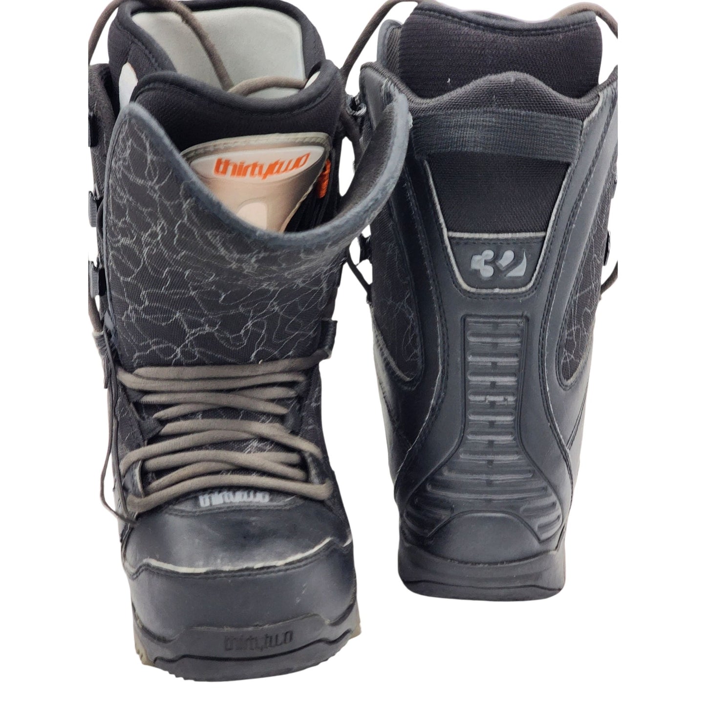 ThirtyTwo Prion Snowboard Boots Mens Size 6 Black Level 1 All Mountain Freestyle