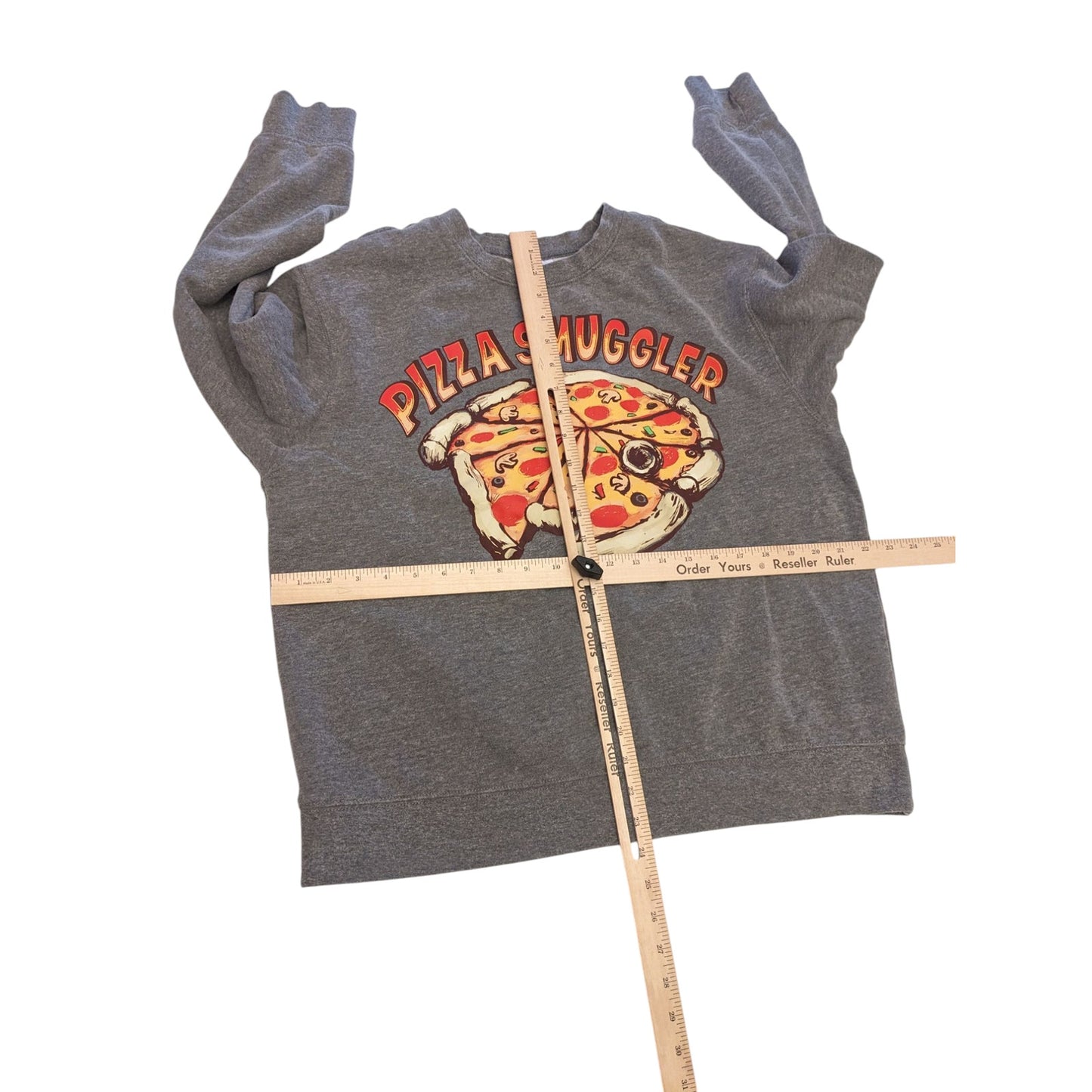 Star Wars Pizza Smuggler Sweatshirt Adult Large Geek Nerd Millennium Falcon