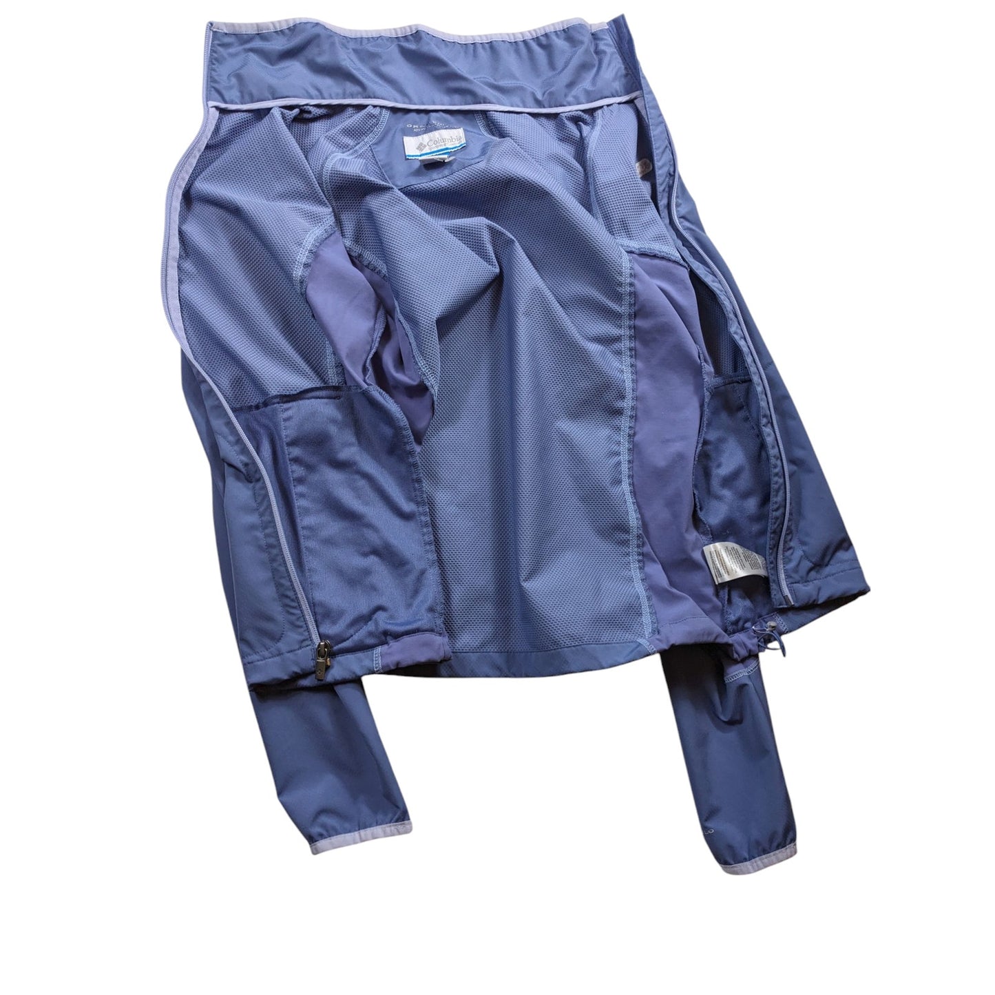 Columbia Jacket Women Medium Softshell Omni Shield Zip Hiking Running Activewear