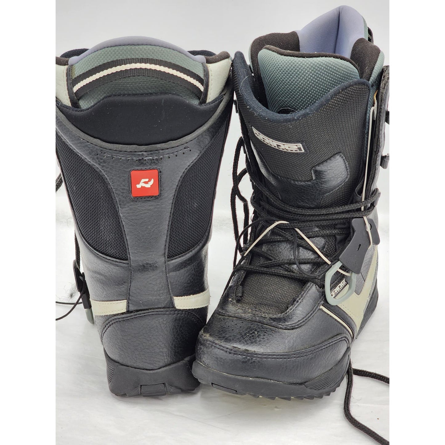 Ride Orion Snowboard Boots Flex Size 7 Black Gray