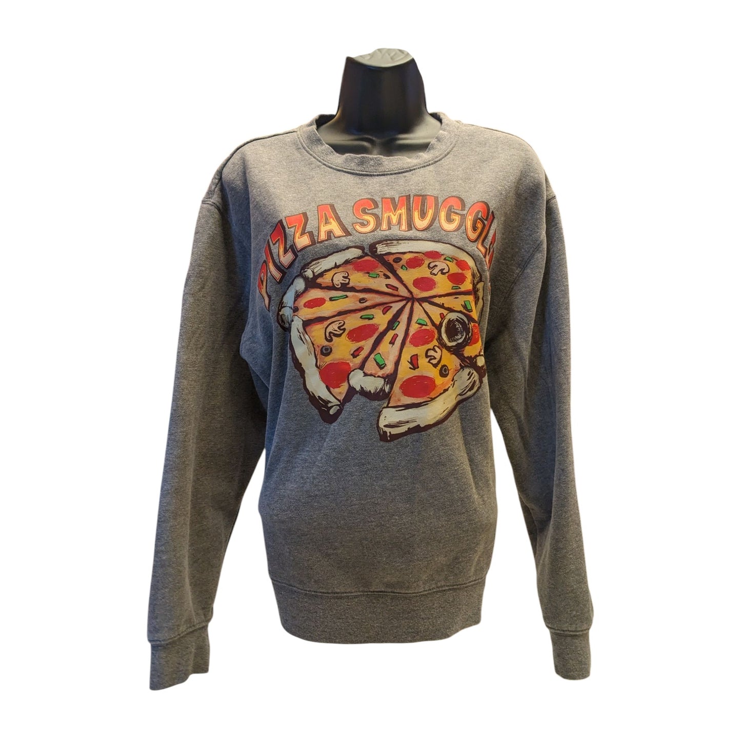 Star Wars Pizza Smuggler Sweatshirt Adult Large Geek Nerd Millennium Falcon