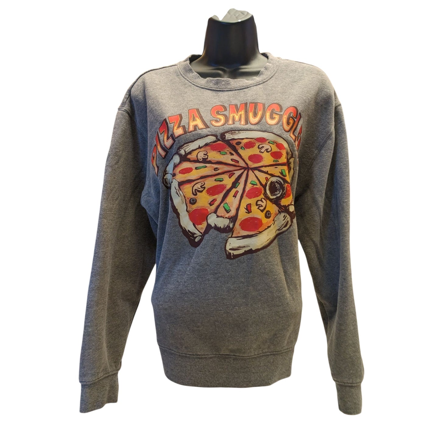 Star Wars Pizza Smuggler Sweatshirt Adult Large Geek Nerd Millennium Falcon
