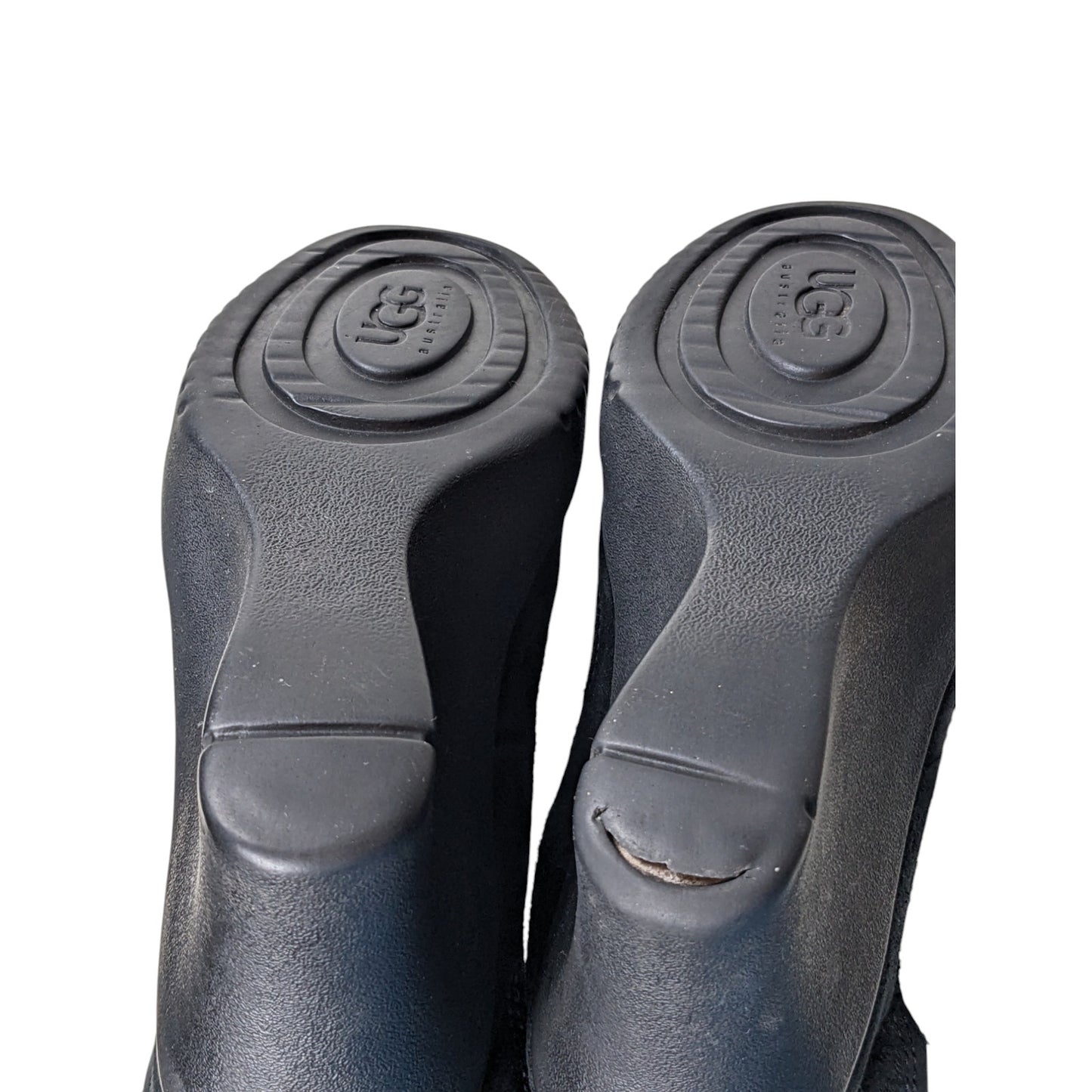 UGG Wedge Boots Womens Size 6 Elsey Shearling Tall Lined Pull On Warm 5586