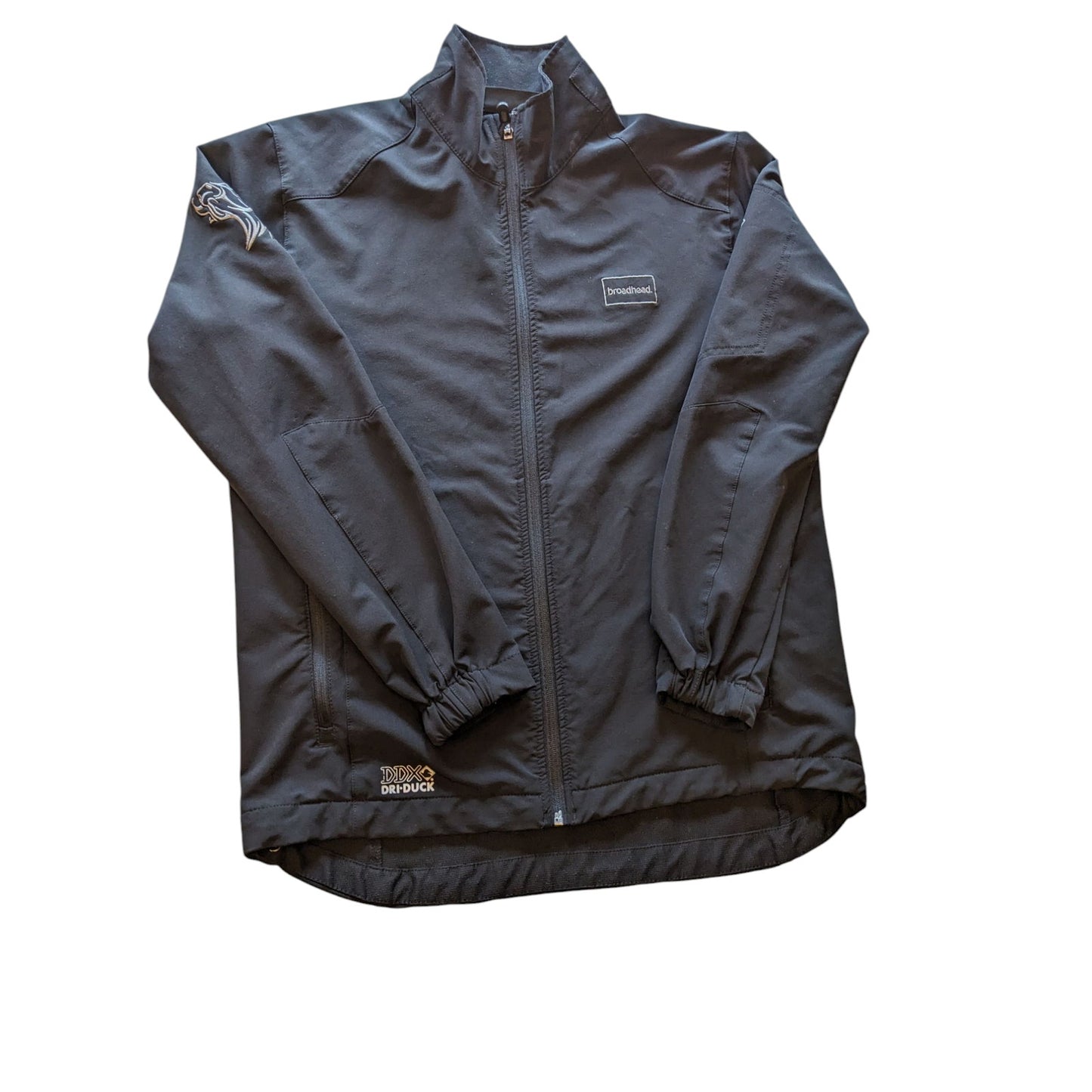 DRI DUCK Jacket Women Medium Soft Shell Windbreaker Zip Outdoor Hiking Broadhead