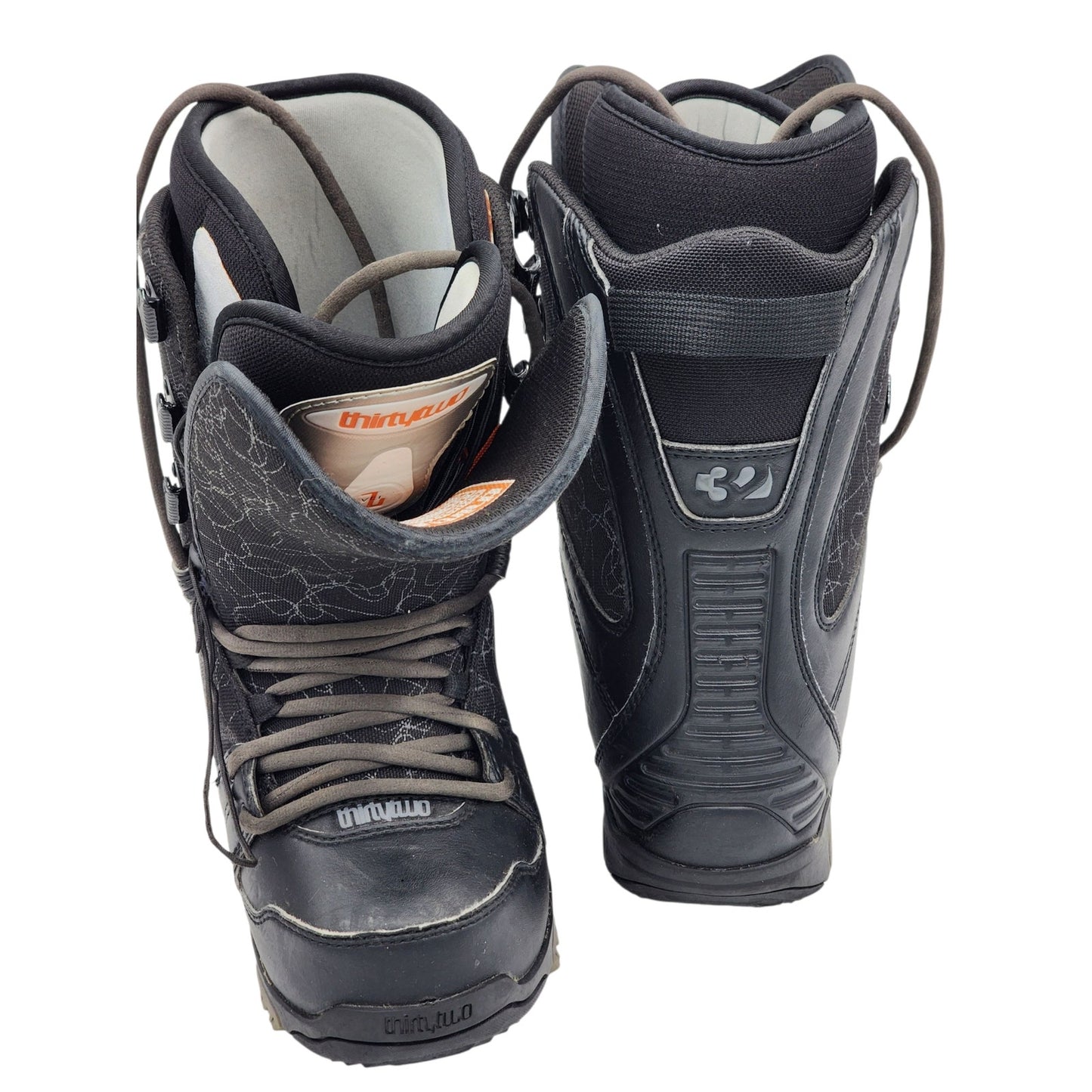 ThirtyTwo Prion Snowboard Boots Mens Size 6 Black Level 1 All Mountain Freestyle