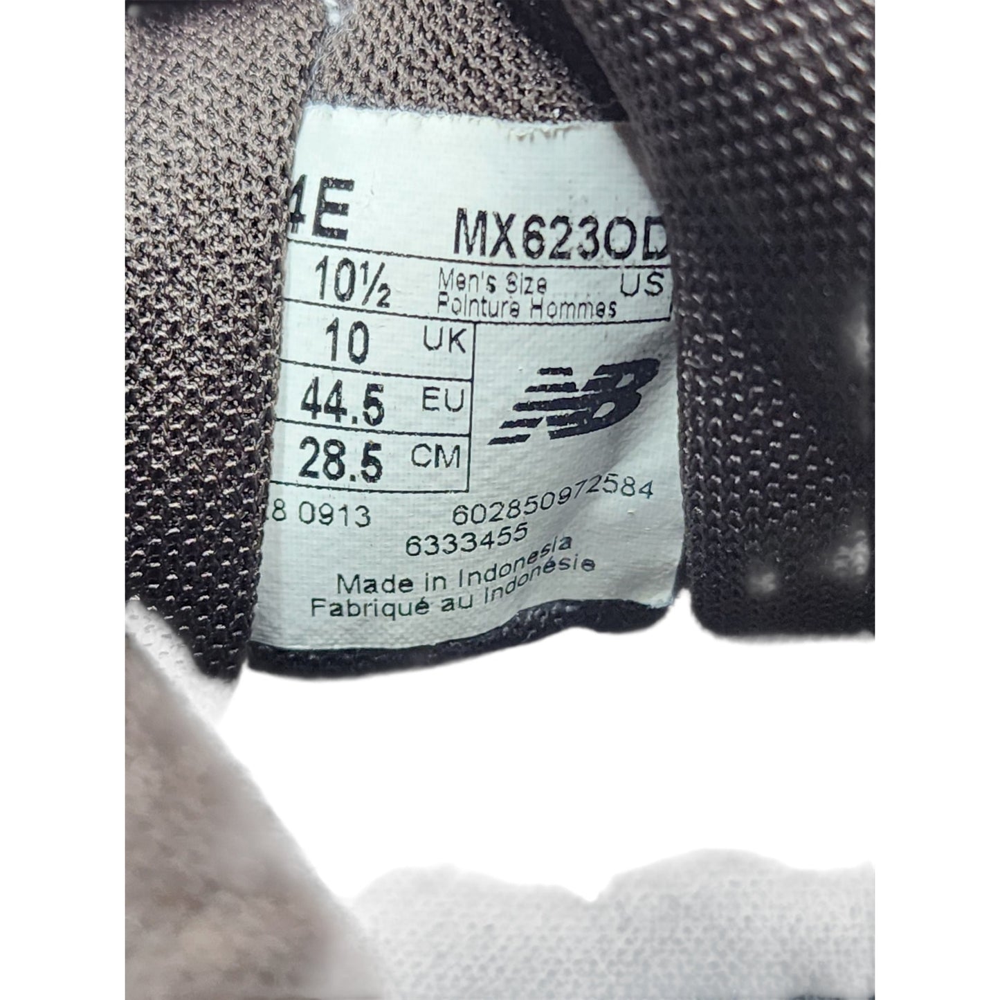 New Balance 623 Shoes Men 10.5 4E Suede Sneakers Crosstrainer ABZORB MX623OD