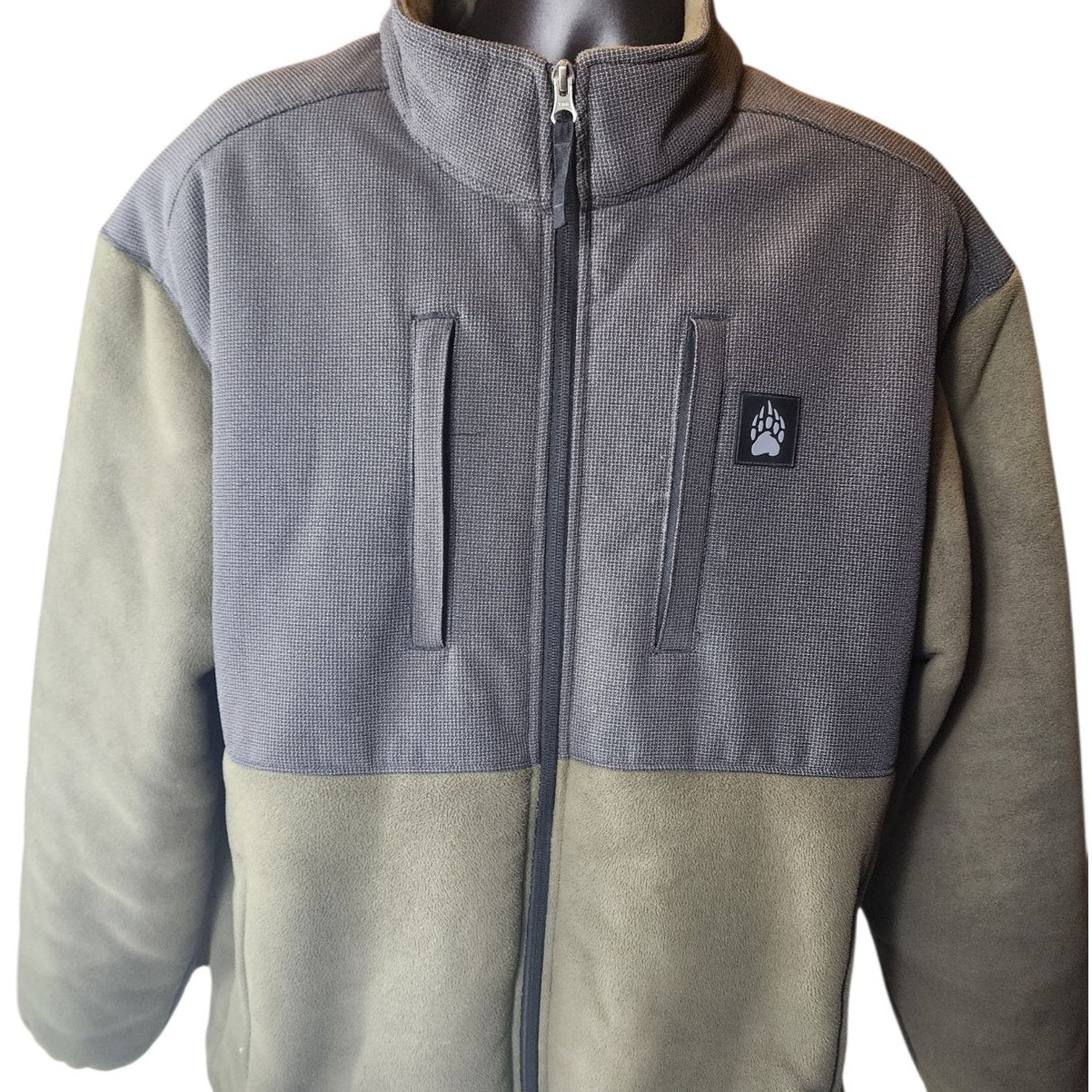 Duluth Trading Alaskan Hardgear Jacket Mens XL Full Zip Fleece Warm Lining