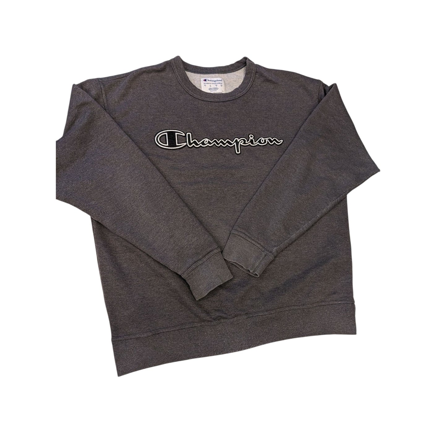 Champion Athleticwear Crewneck Sweatshirt Mens Large Pullover Fleece Logo