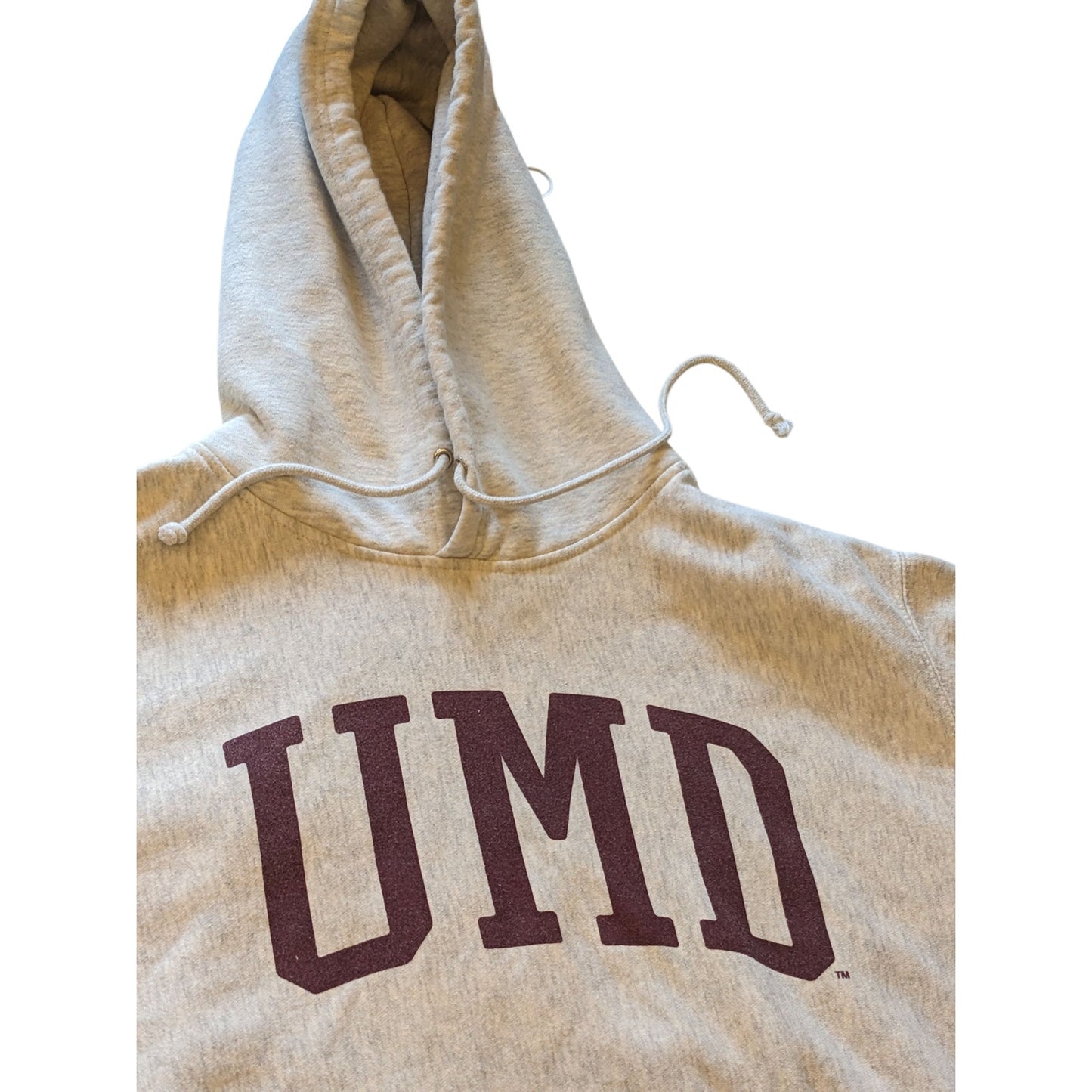 MV Sport Pro-Weave Hoodie Men XL Gray UMD University Pullover Sweatshirt College
