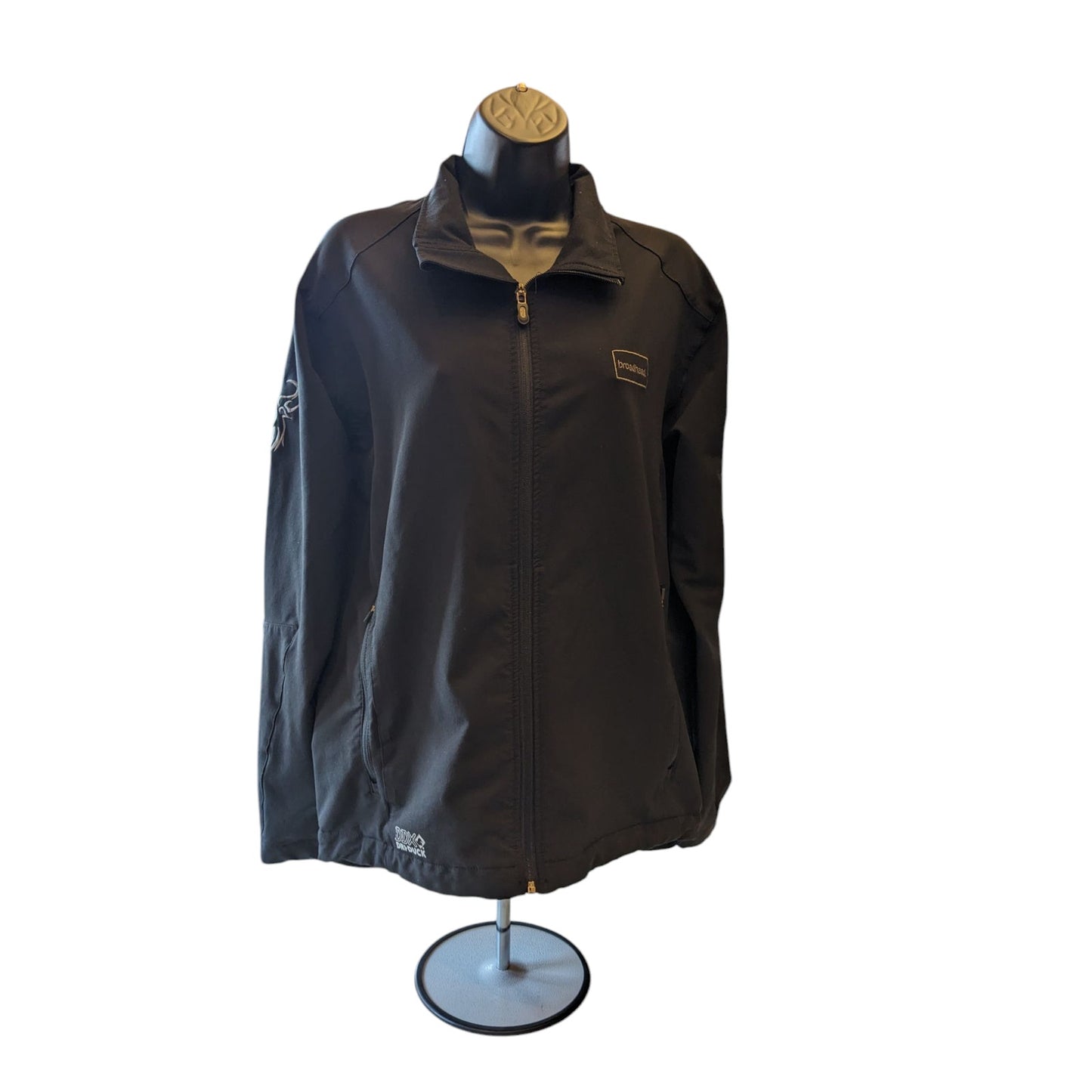 DRI DUCK Jacket Women Medium Soft Shell Windbreaker Zip Outdoor Hiking Broadhead