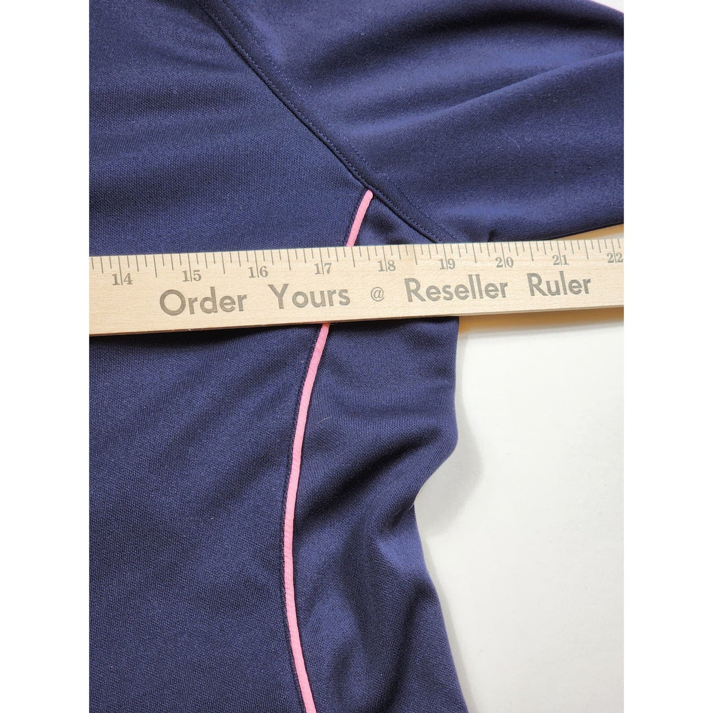 Ascot Athletic Womens Size 10 Half Zip Performance Pullover Long Sleeve Sporty