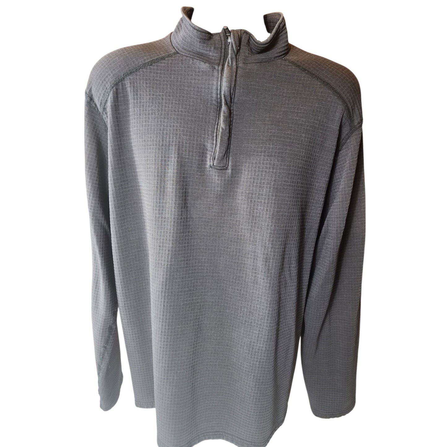 DRIFIRE Polartec Power Grid Fleece Pullover Men XL Flame Resistant USA Made Long