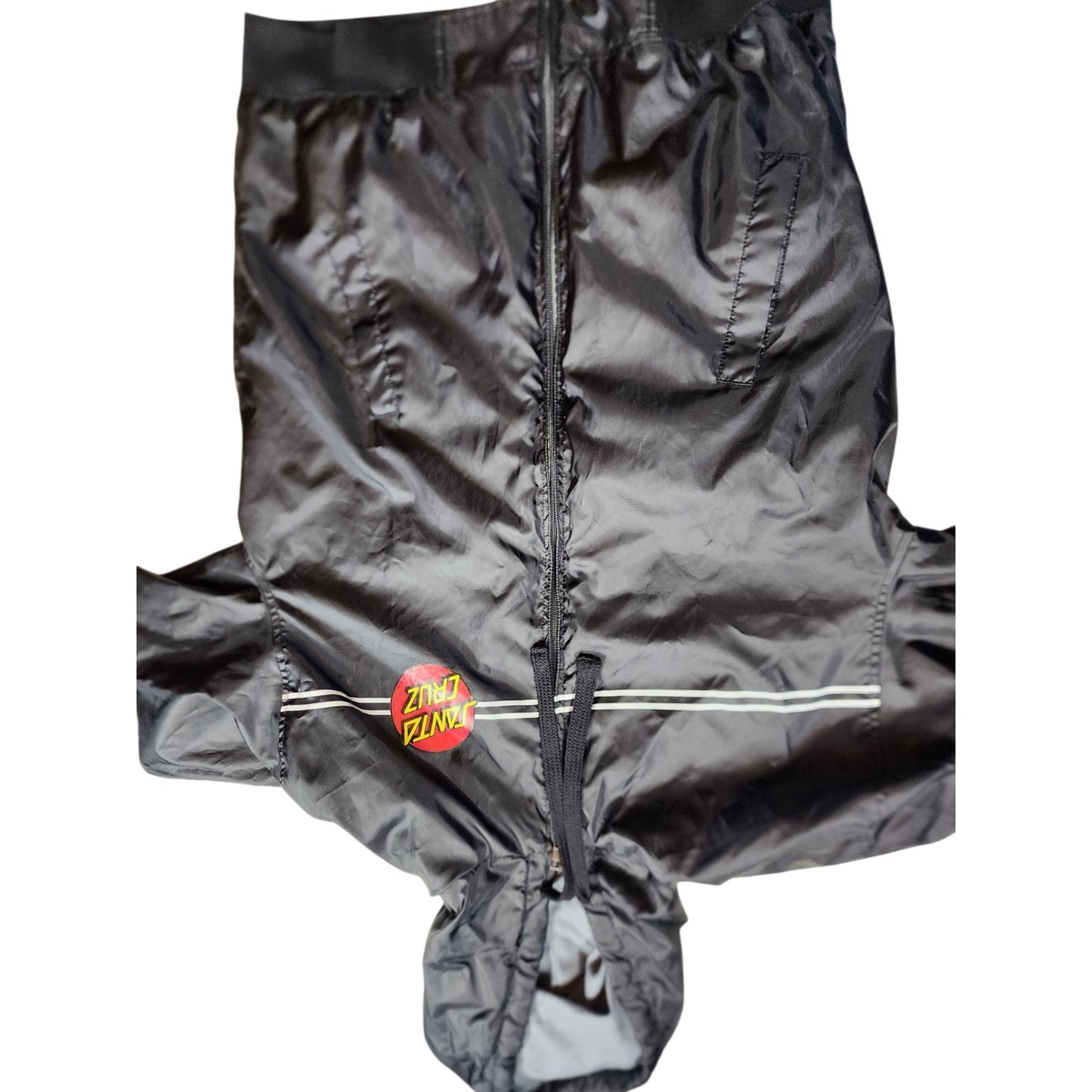 Santa Cruz Skateboards Windbreaker Large Jacket Hooded Logo Streetwear Grunge