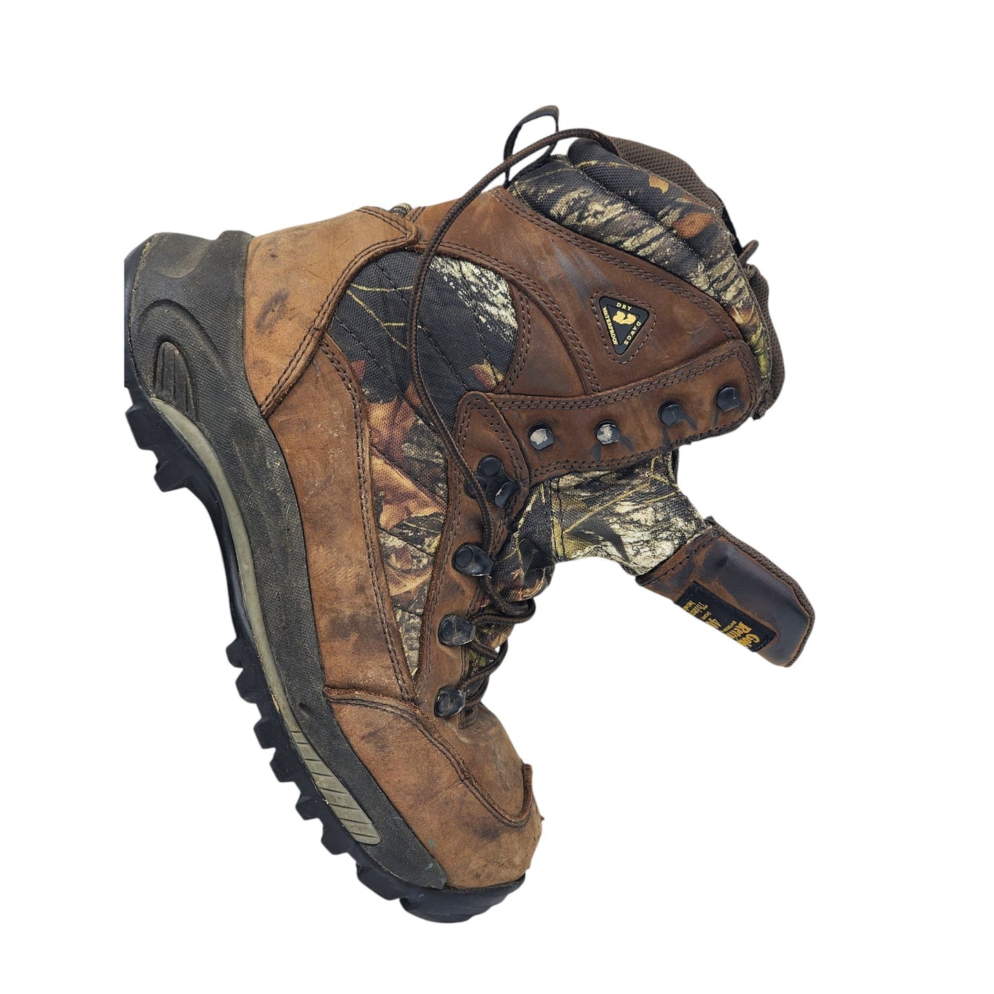 Golden Retriever Boots Men 9M 400G Hiking Hunting Waterproof Camo Oil Slip 4668