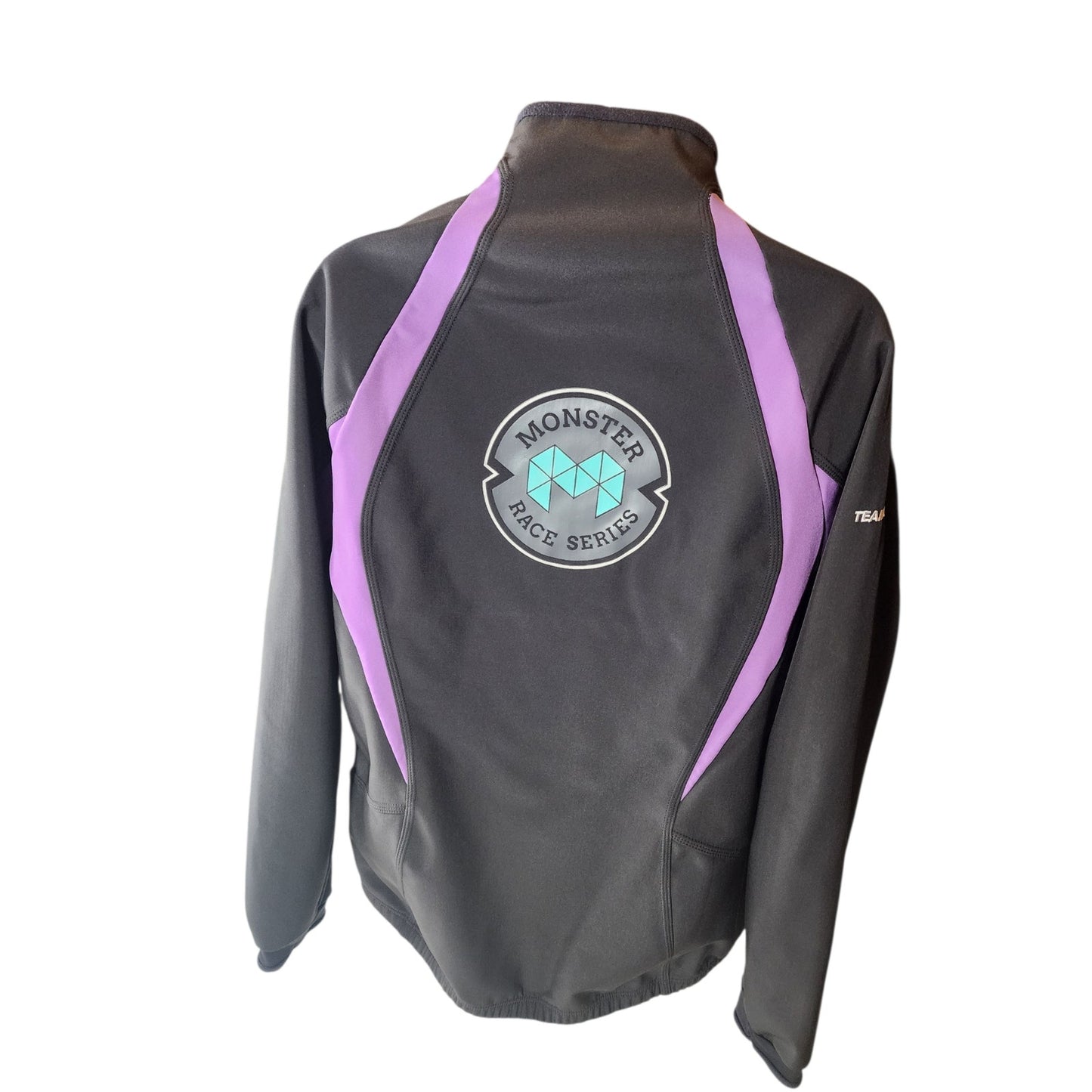 Team Ortho Jacket Womens Large Race Softshell Running Windbreaker Marathon