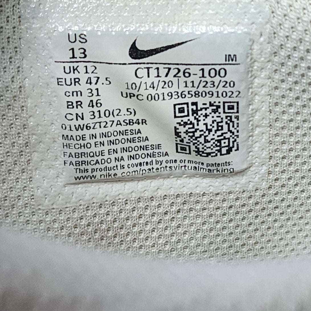 Nike Court Vintage Premium Shoes Men 13 White Leather Tennis Sneakers CT1726-100