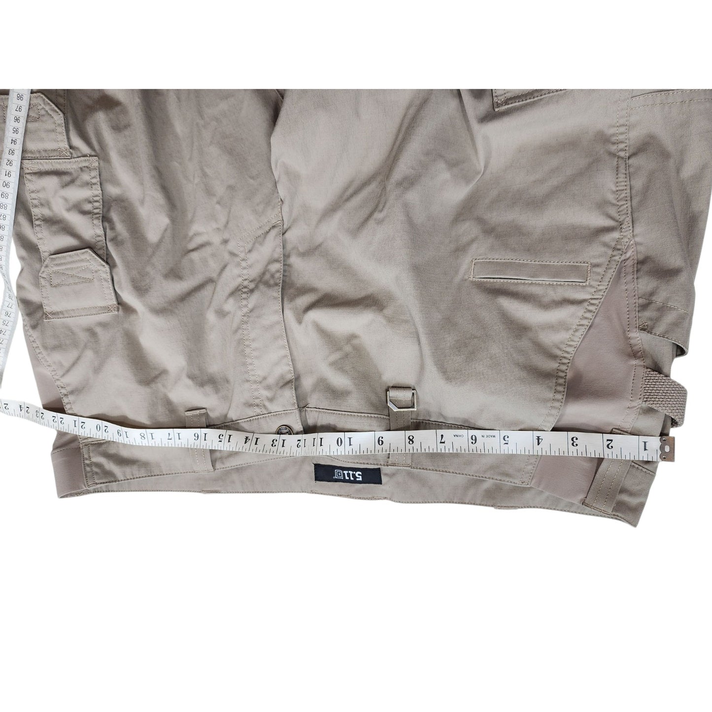 5.11 Tactical Pants Mens 42x30 Cargo Khaki Ripstop Utility Work Outdoor Hiking