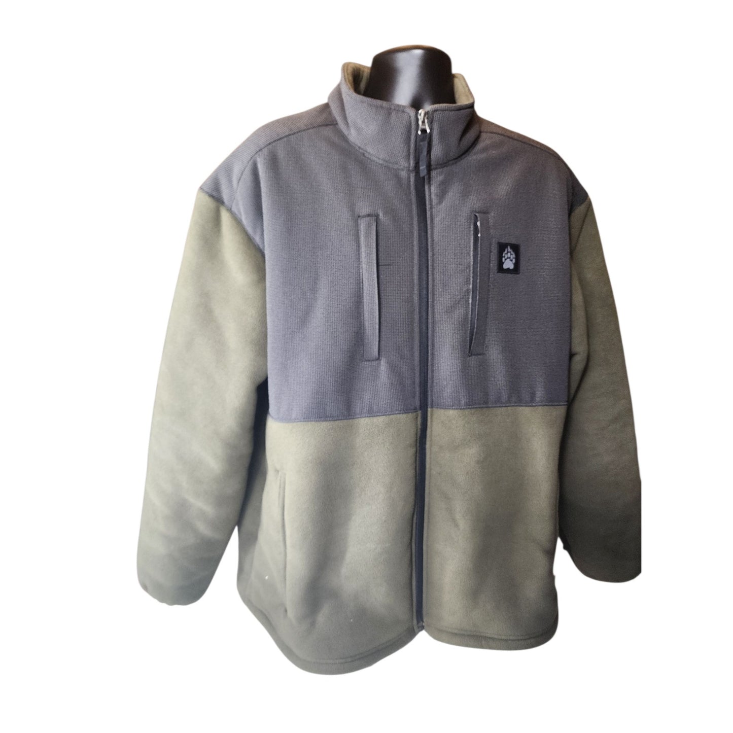 Duluth Trading Alaskan Hardgear Jacket Mens XL Full Zip Fleece Warm Lining