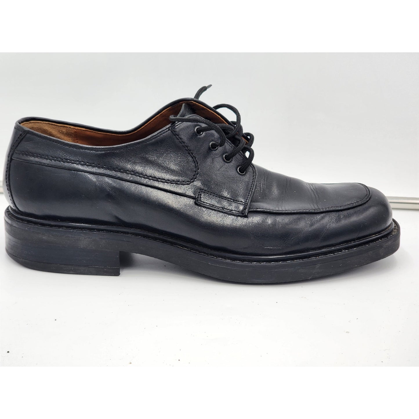 Nunn Bush Shoes Mens 13M Black Leather Oxford Dress Comfort Business Casual NXXT