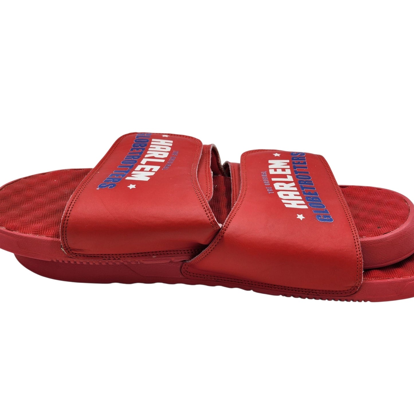 Harlem Globetrotters iSlide Sandals Men 14-15 Basketball Team #45 Rare 475433-11