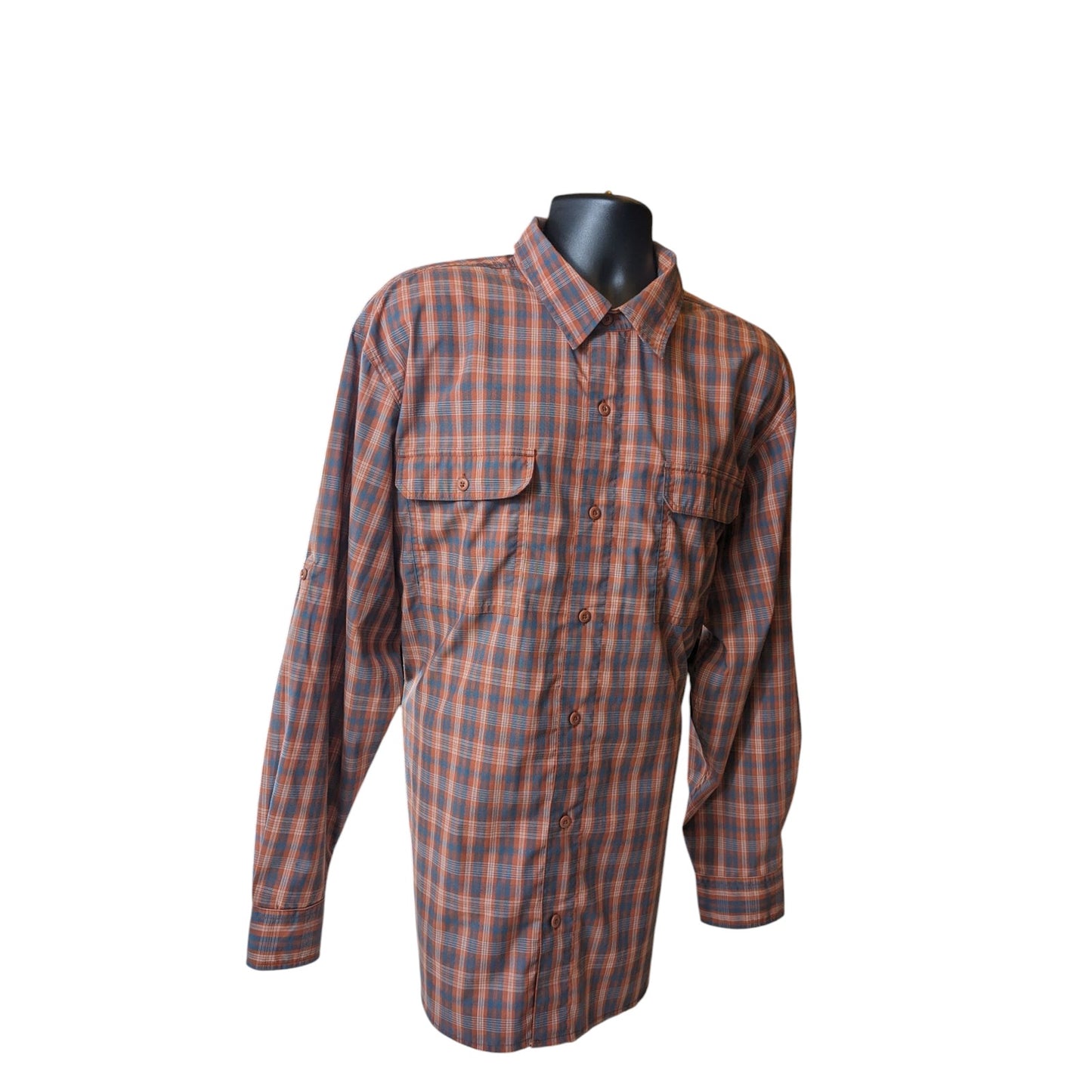 Redhead Shirt Mens 2XL Plaid Long Sleeve Button Up Hiking Outdoor Top Hunting