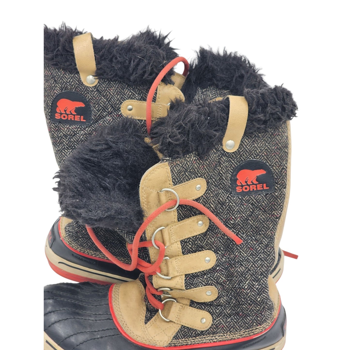 Sorel Boots Womens 10.5 Tofino Winter Snow Hiking Waterproof Rubber NL2012-373