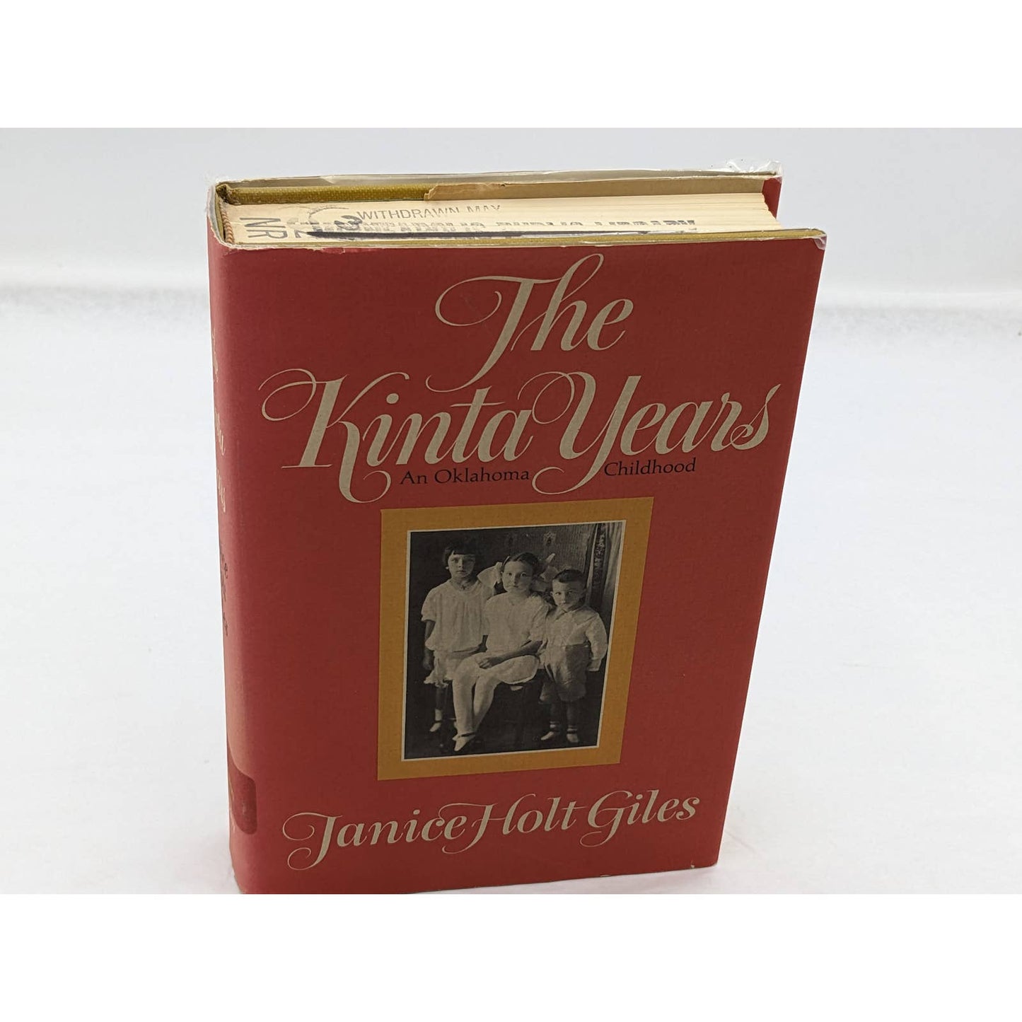 Kinta Years By Janice Holt Giles Vintage First Printing Childhood Biography 1973