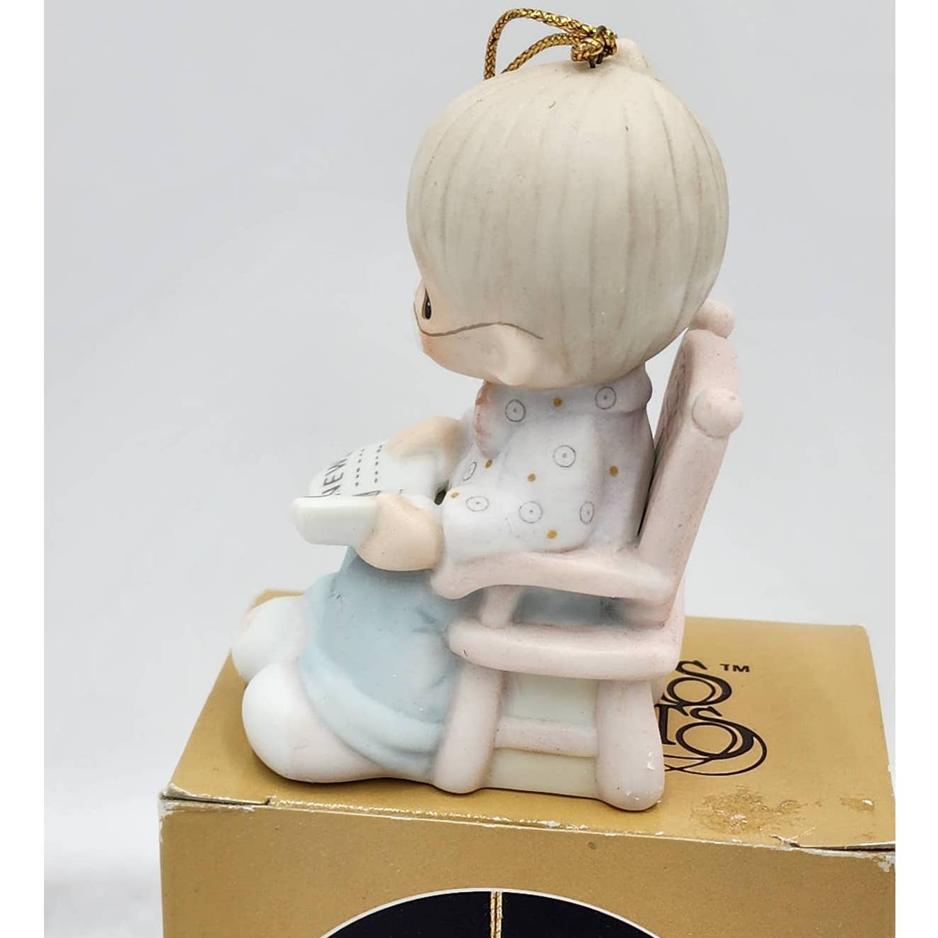 Precious Moments Figurine Perfect Grandpa 1983 E-0517 Vintage W/Box Tags