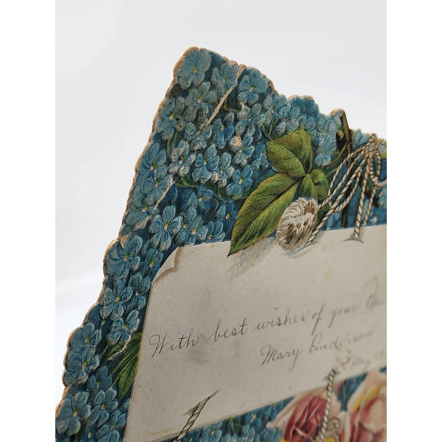 c1904 Antique Greeting Card To Teacher Minnesota 1904, 1907