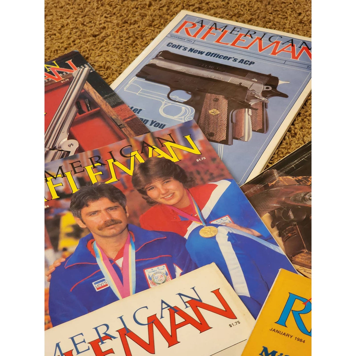 1984 The American Rifleman Magazine Lot 12 Vintage American History Hunting NRA