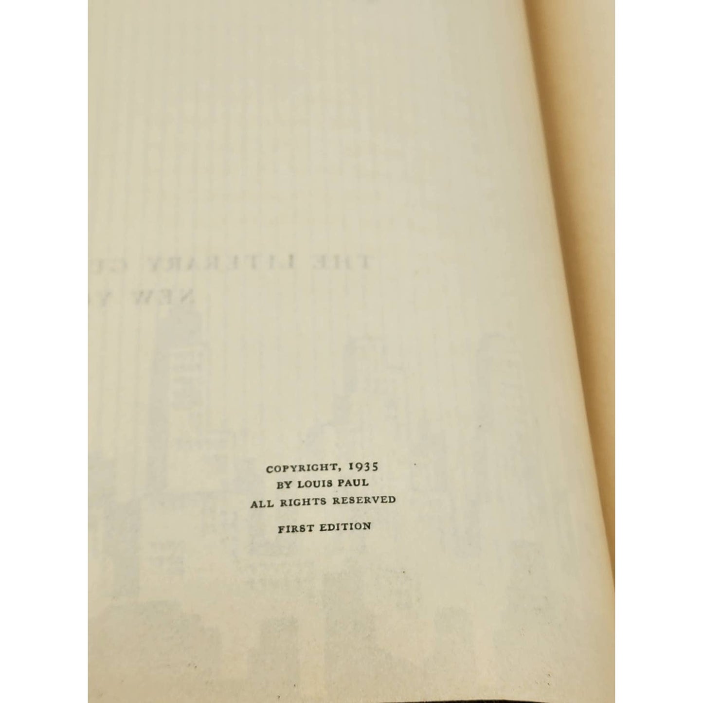 The Pumpkin Coach By Louis Paul First Edition Vintage Novel 1935