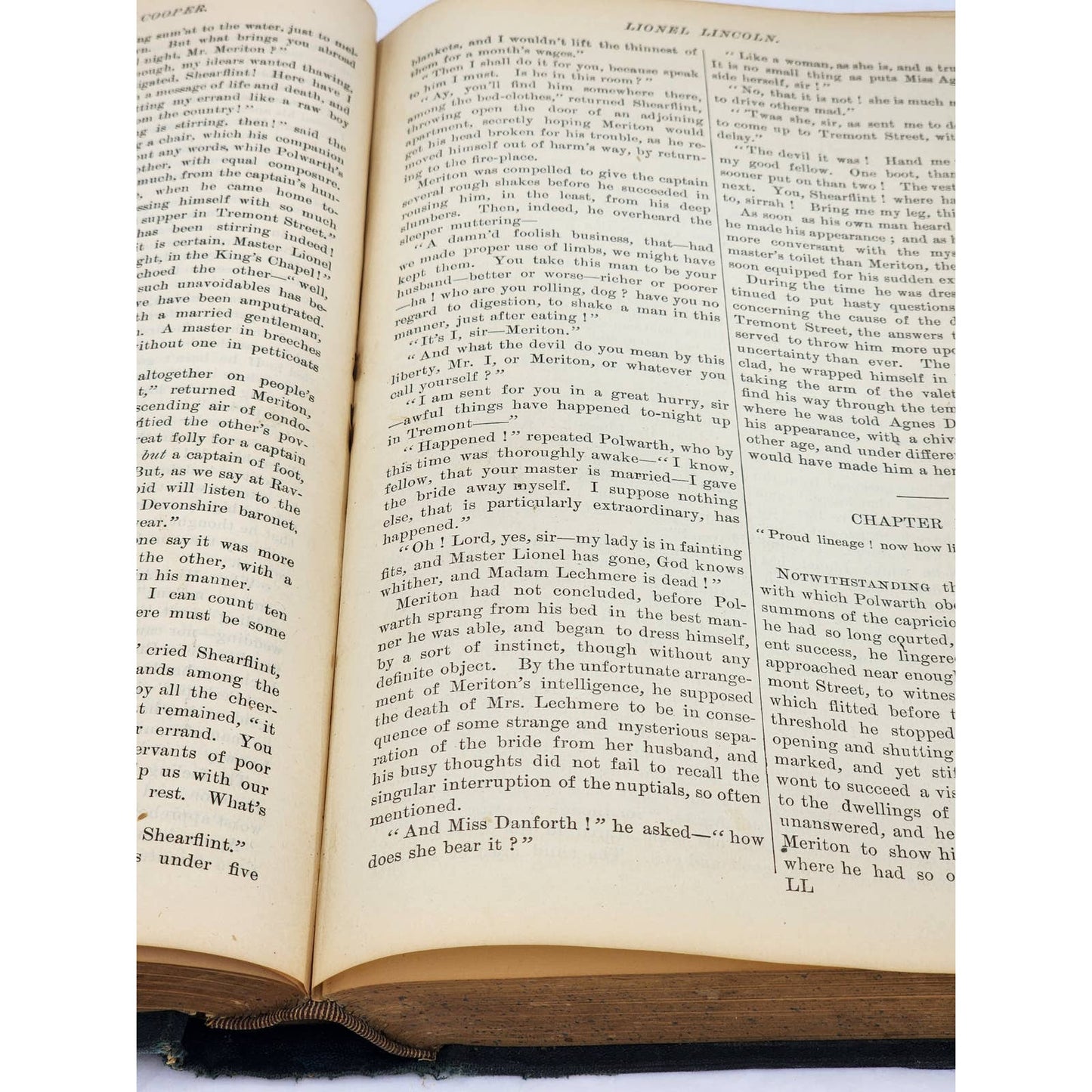 Works Of J Fenimore Cooper Volume 10 Headsman Lionel Lincoln Heidenmaurer 1891