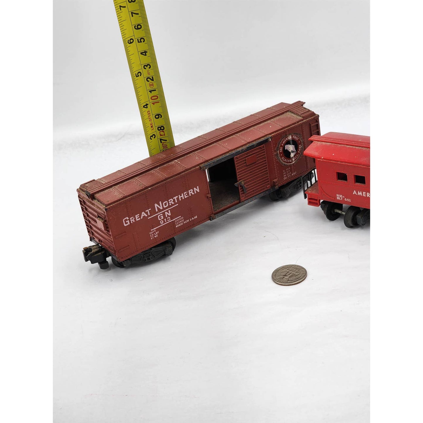 American Flyer Lines 24603 & Gilbert Great Northern GN 913 Glacier National Park